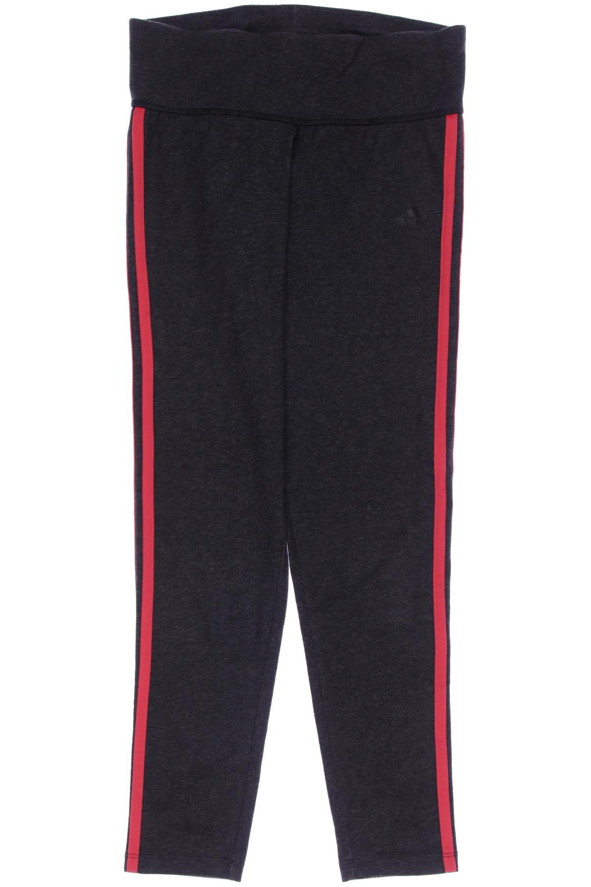 

adidas Damen Stoffhose, grau, Gr. 0