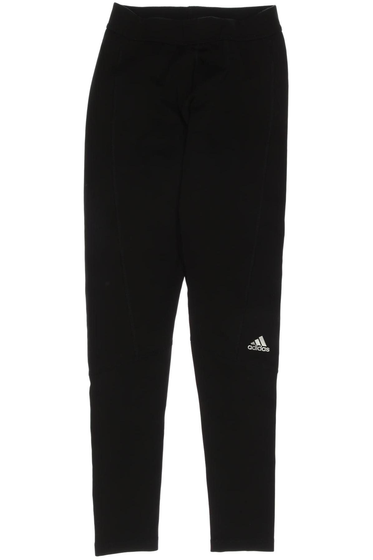 

adidas Damen Stoffhose, schwarz, Gr. 0
