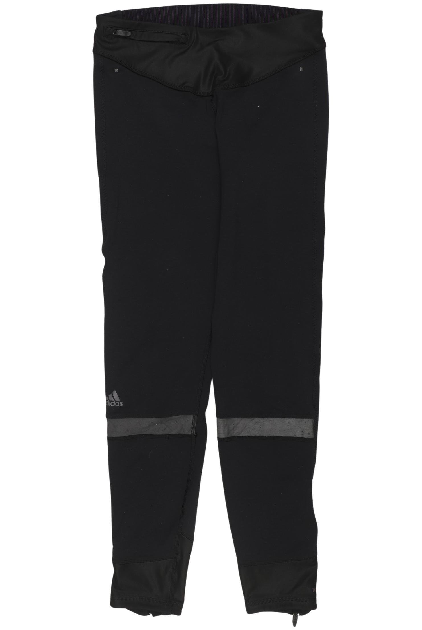 

adidas Damen Stoffhose, schwarz, Gr. 0