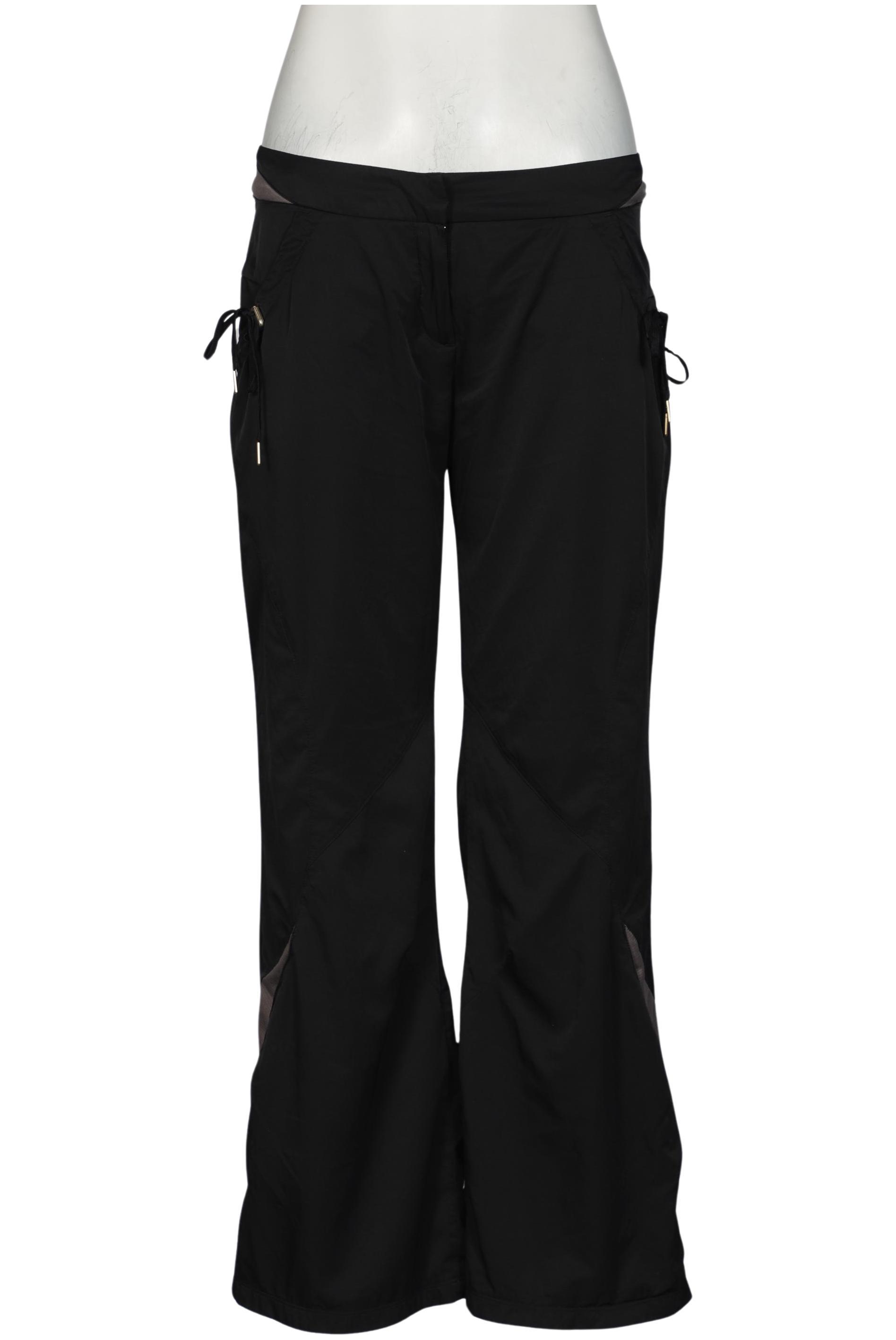 

adidas Damen Stoffhose, schwarz, Gr. 40