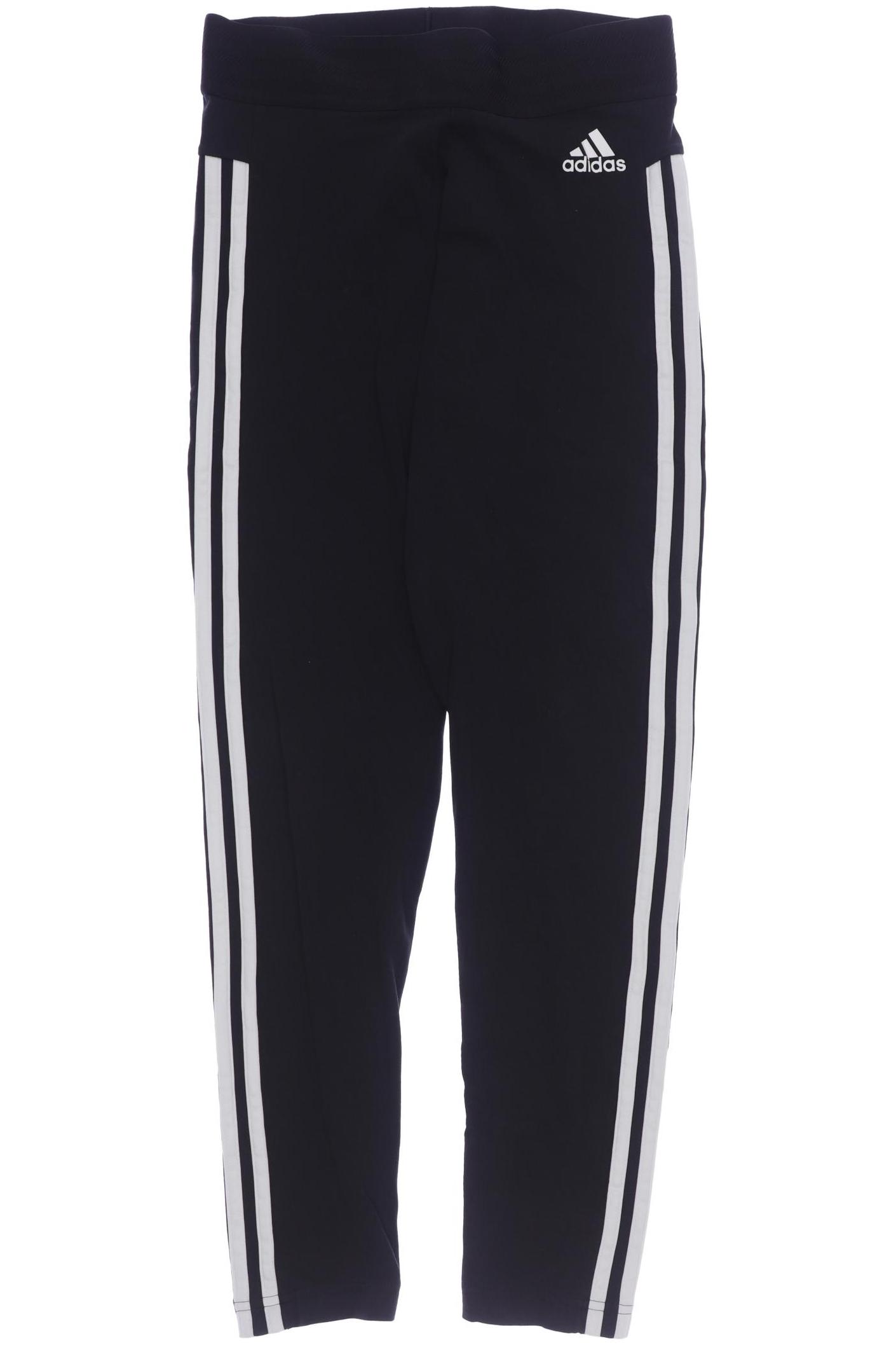 

adidas Damen Stoffhose, schwarz, Gr. 0