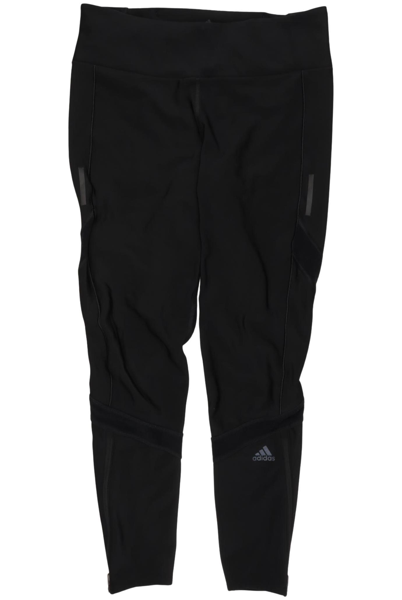 

adidas Damen Stoffhose, schwarz, Gr. 0
