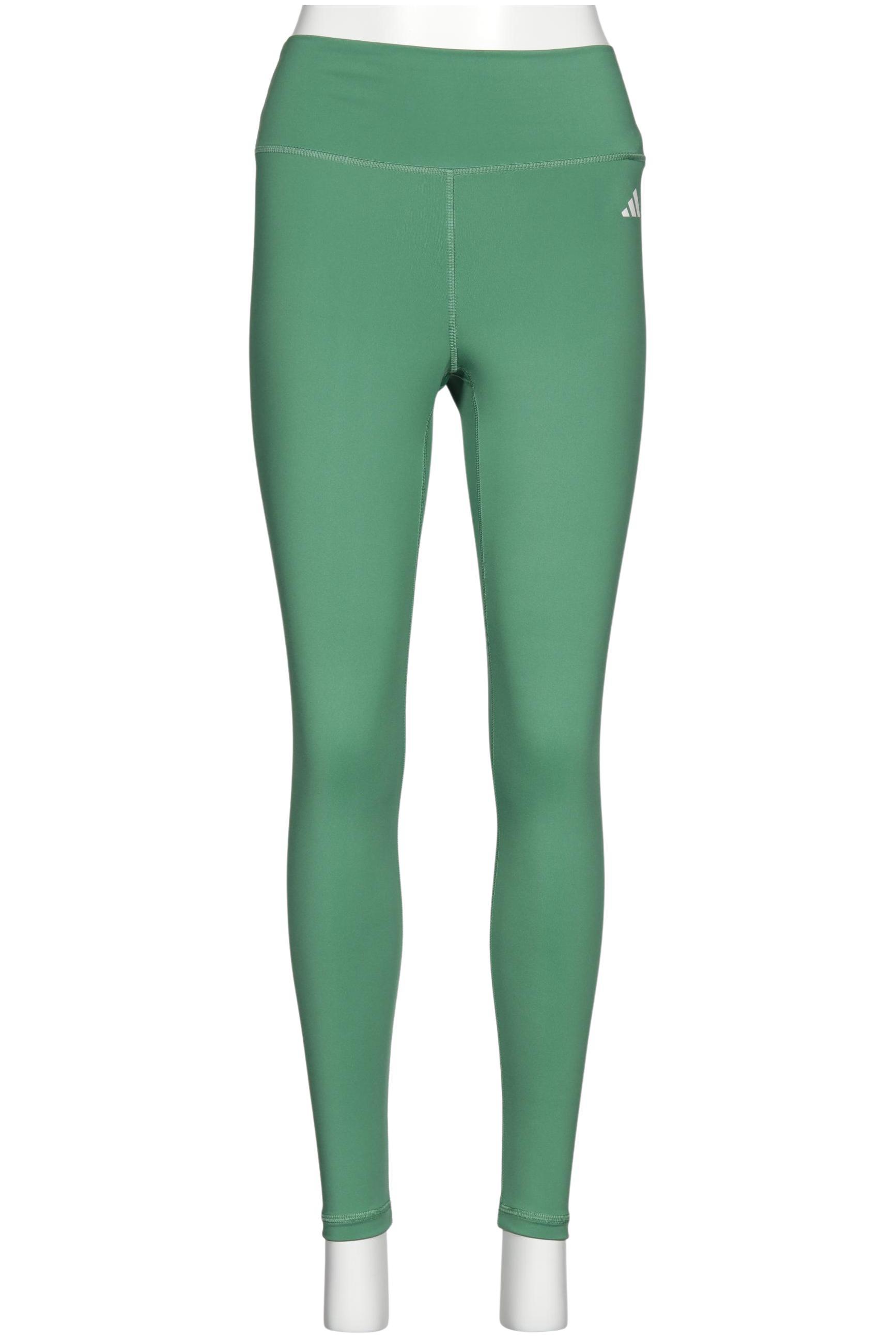 

adidas Damen Stoffhose, grün, Gr. 0