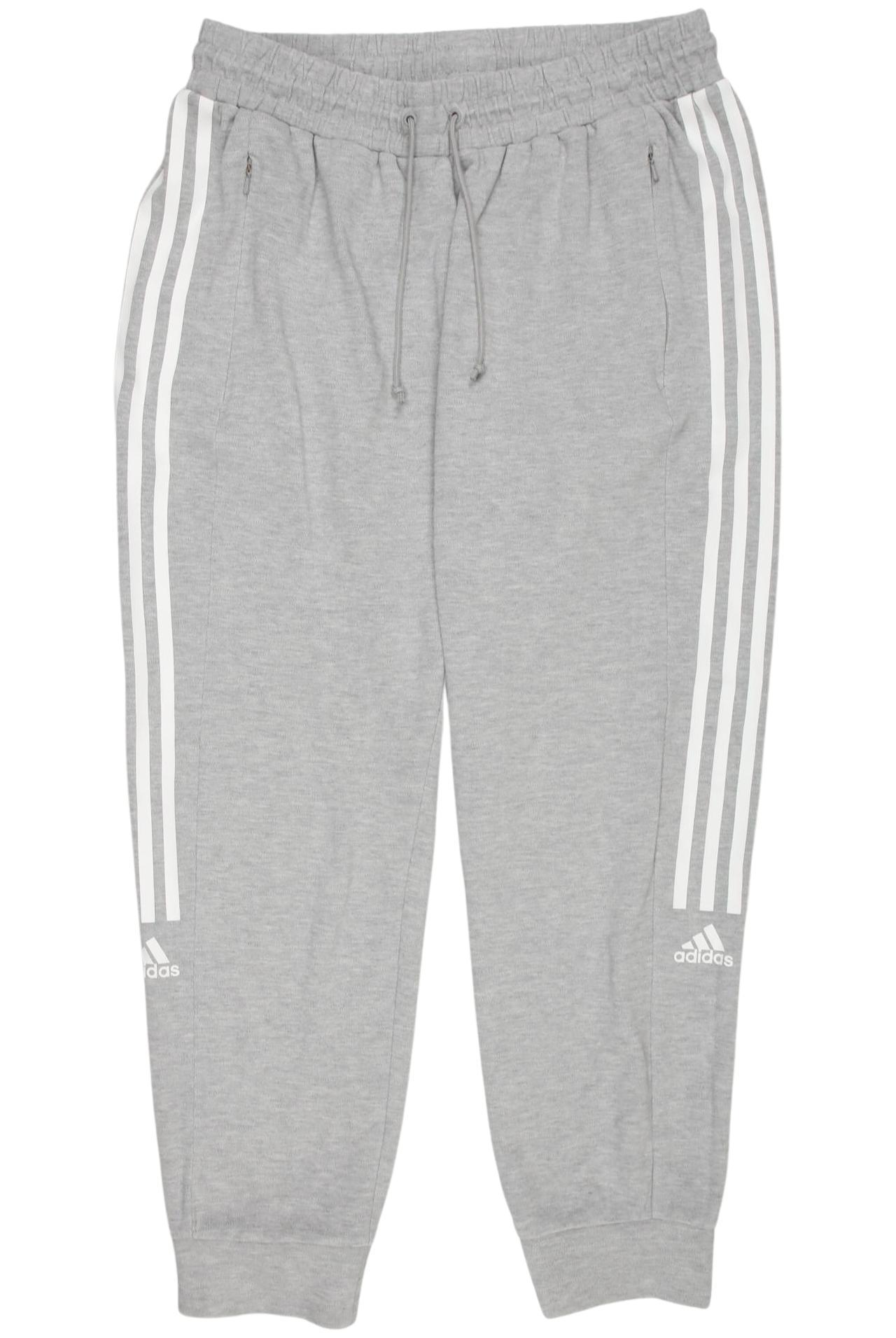 

adidas Damen Stoffhose, grau, Gr. 31