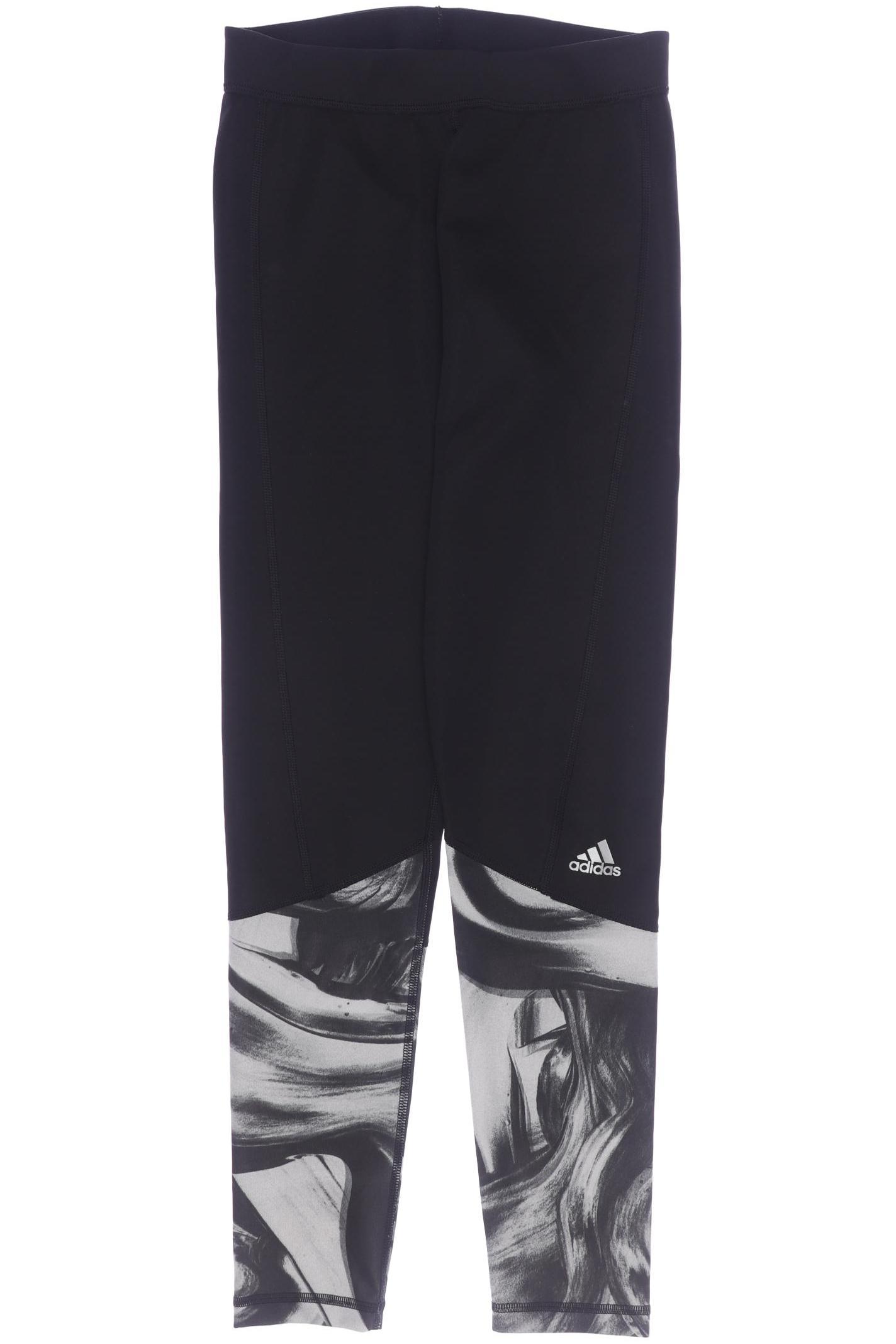 

adidas Damen Stoffhose, schwarz, Gr. 0