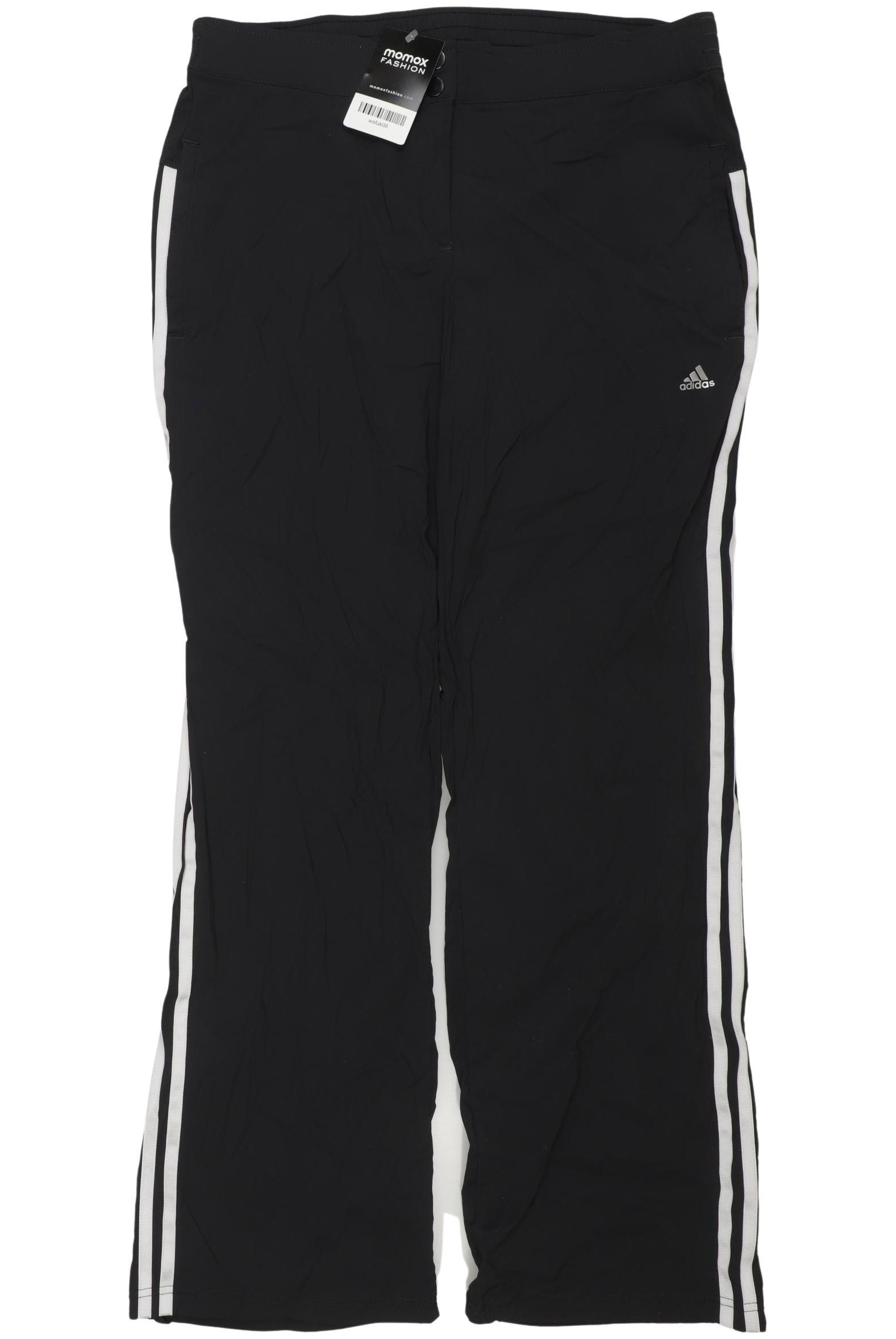 

adidas Damen Stoffhose, schwarz, Gr. 40
