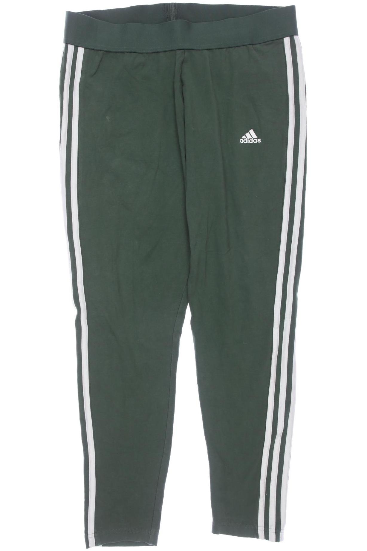 

adidas Damen Stoffhose, grün, Gr. 0