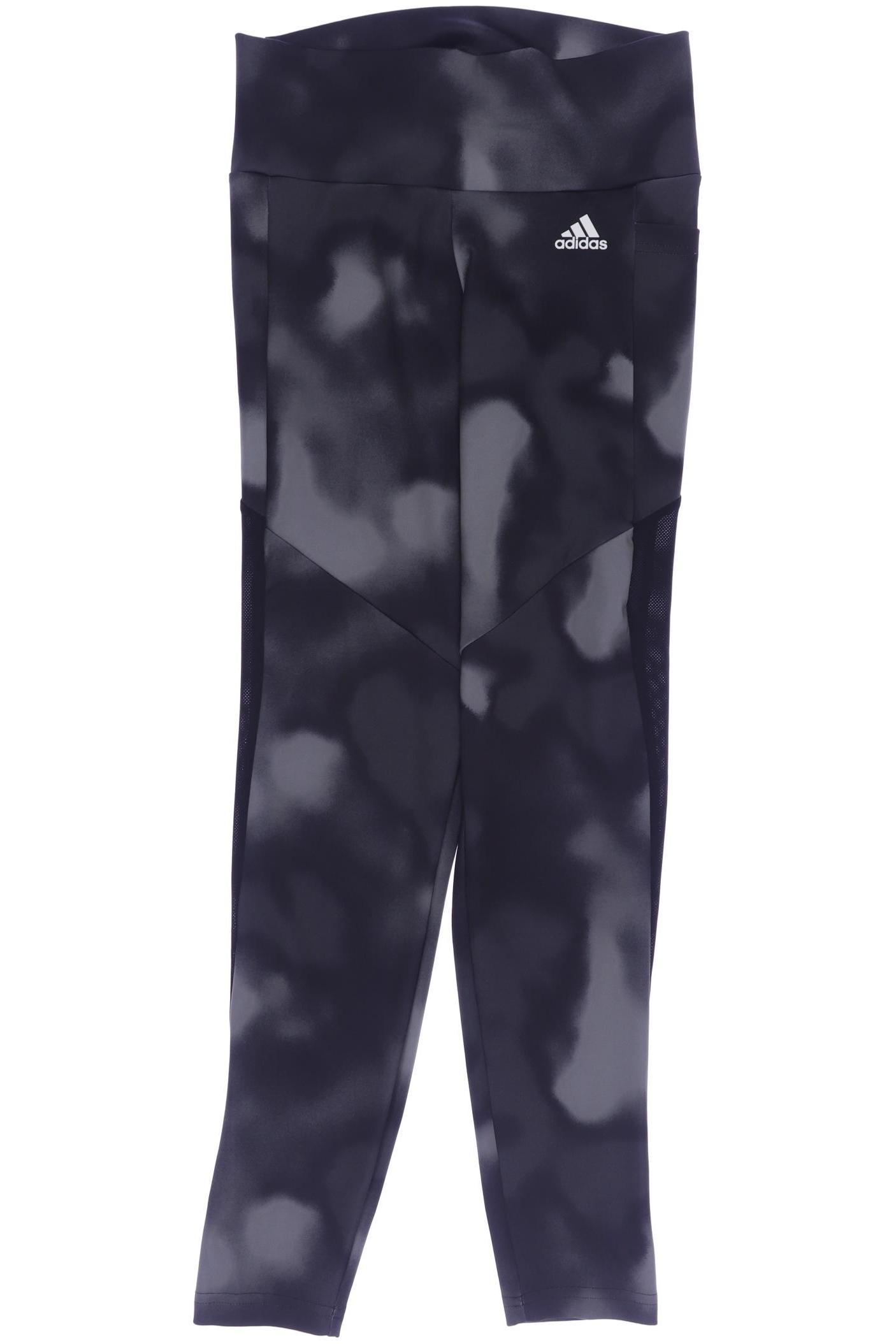 

adidas Damen Stoffhose, grau, Gr. 0