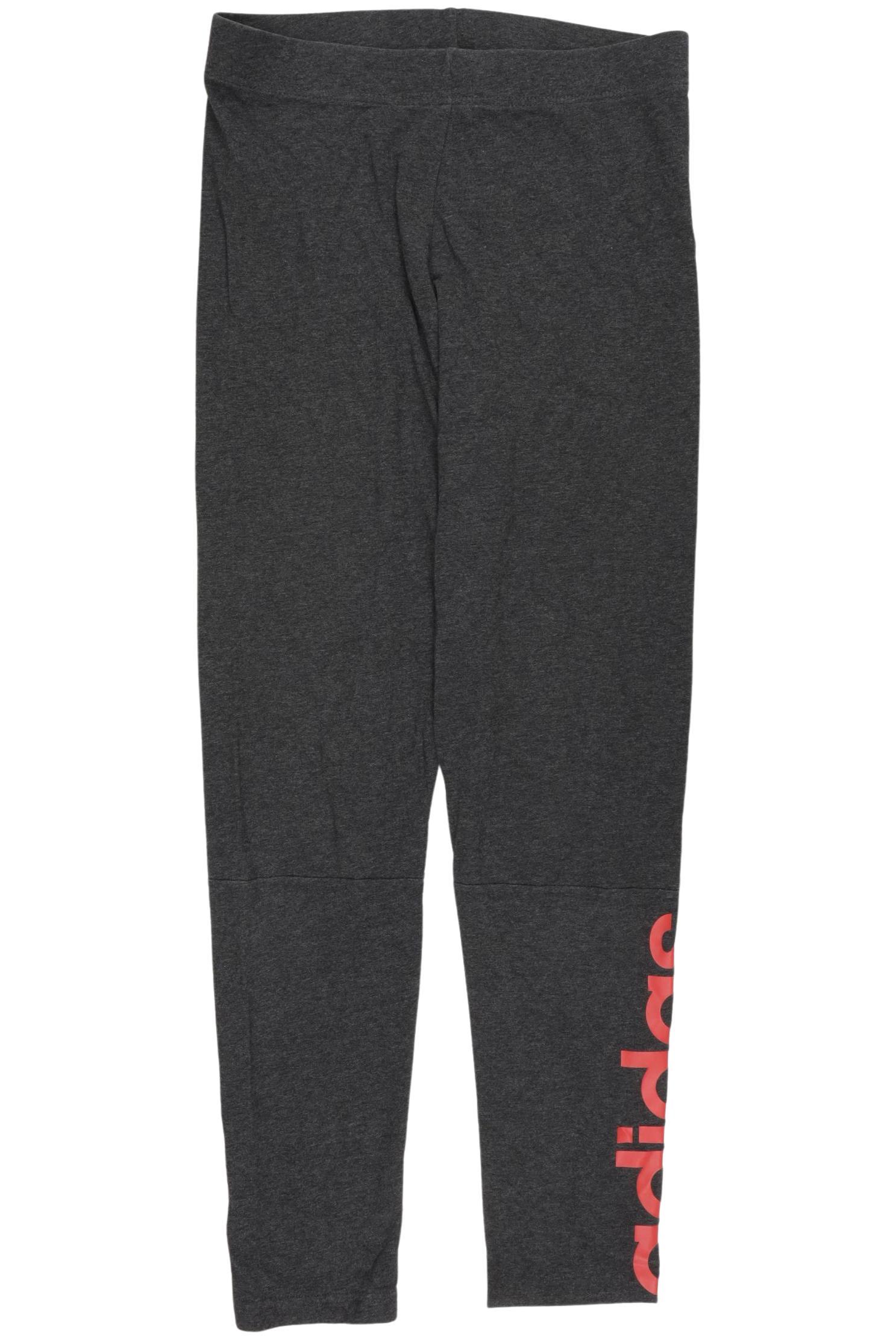 

adidas Damen Stoffhose, grau, Gr. 28