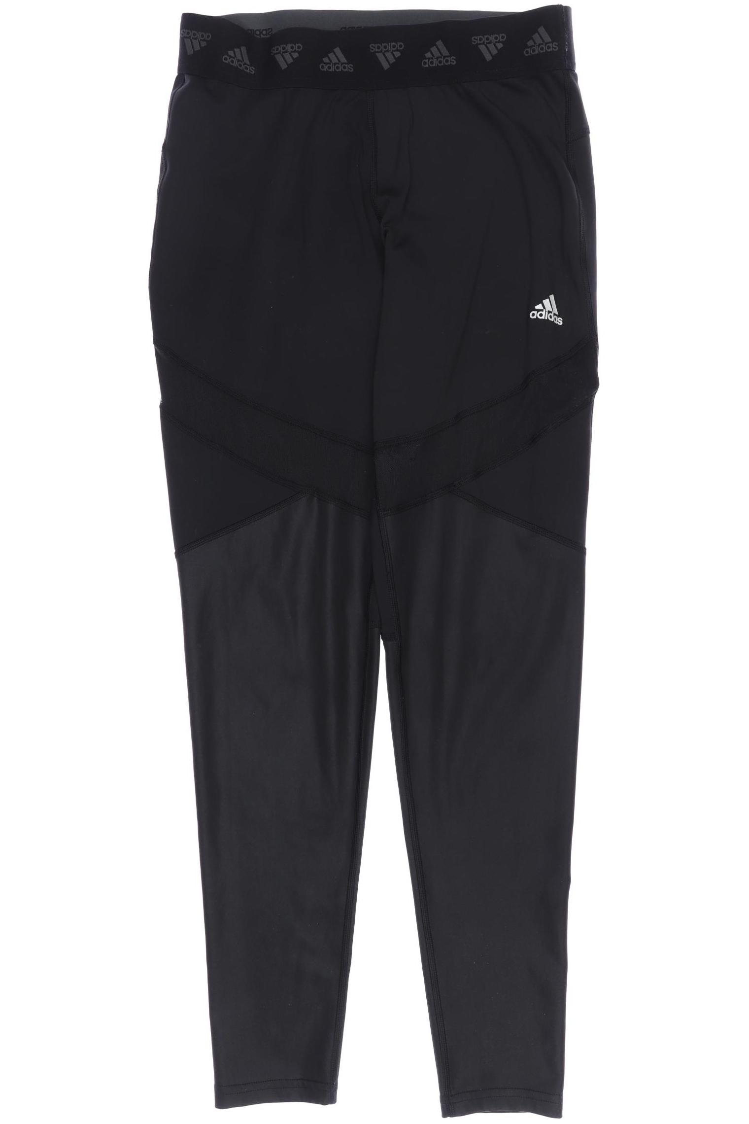 

adidas Damen Stoffhose, schwarz, Gr. 0