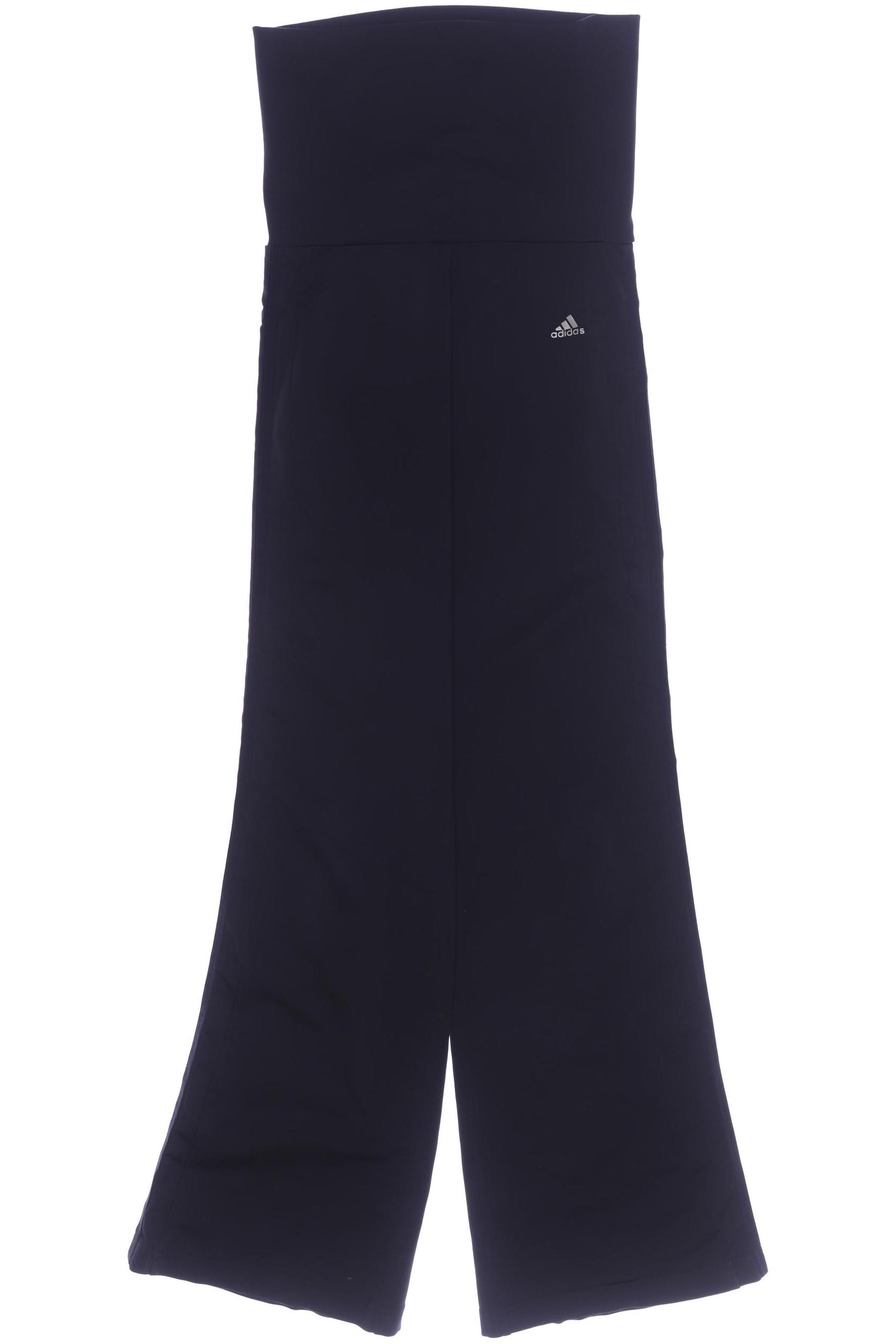 

adidas Damen Stoffhose, schwarz, Gr. 34