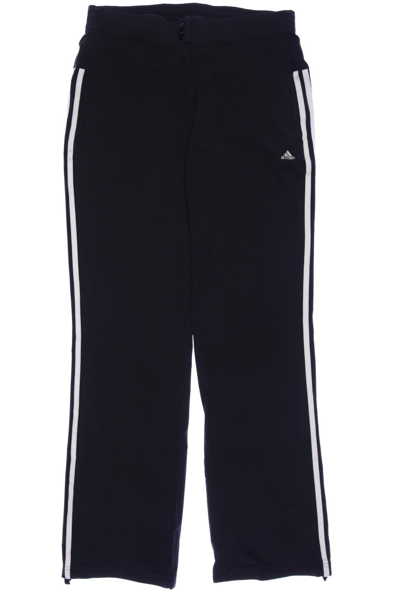 

adidas Damen Stoffhose, schwarz, Gr. 40