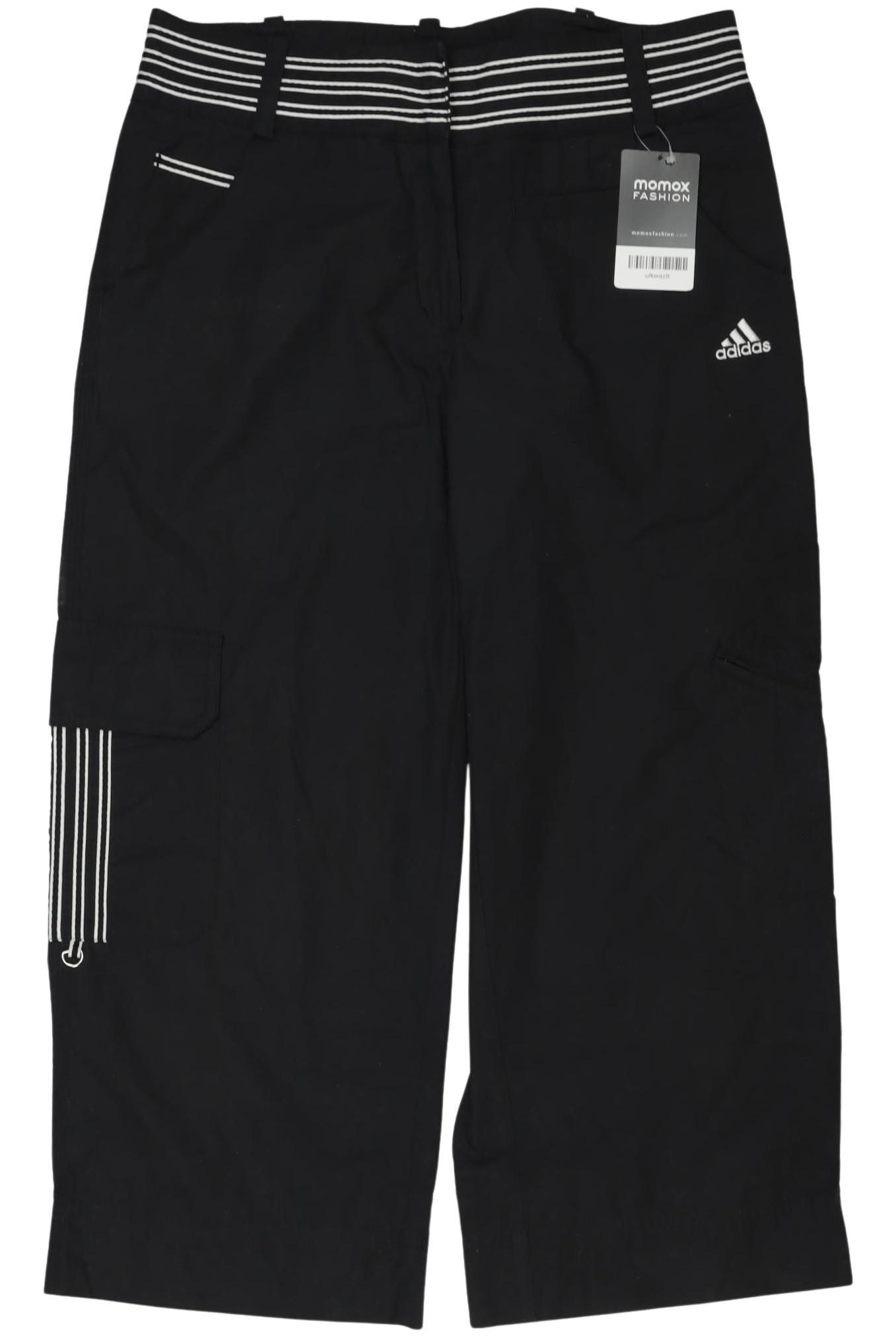 

adidas Damen Stoffhose, schwarz, Gr. 36