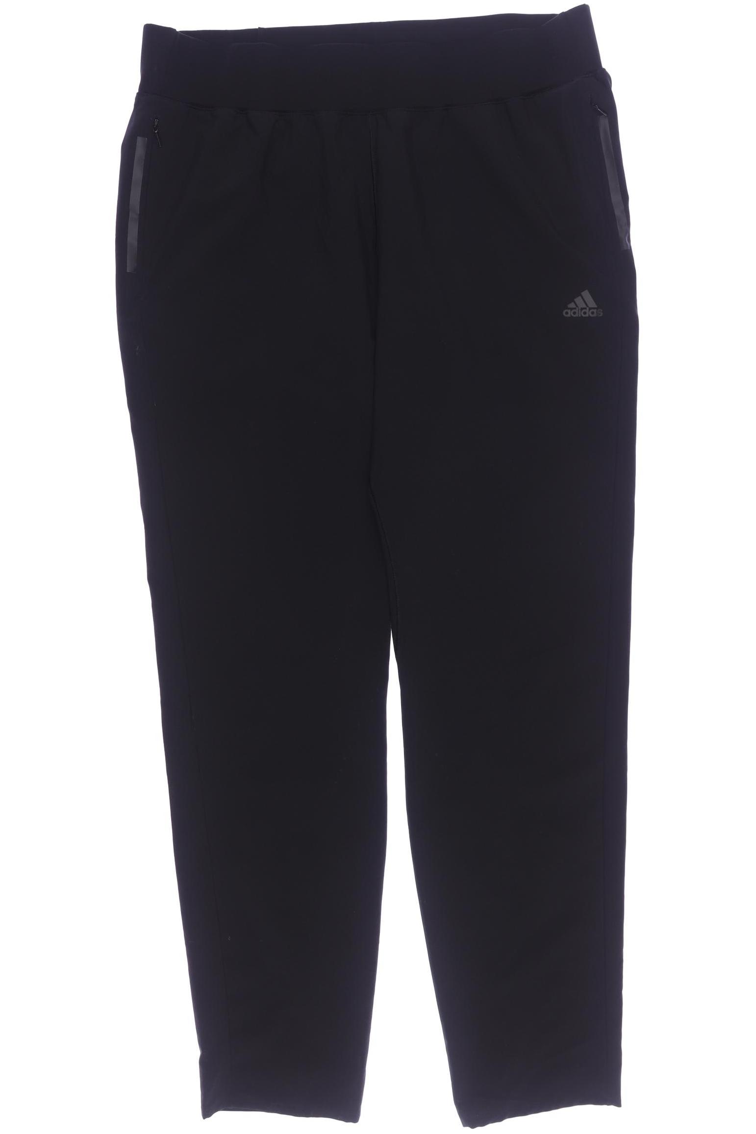 

adidas Damen Stoffhose, schwarz, Gr. 0