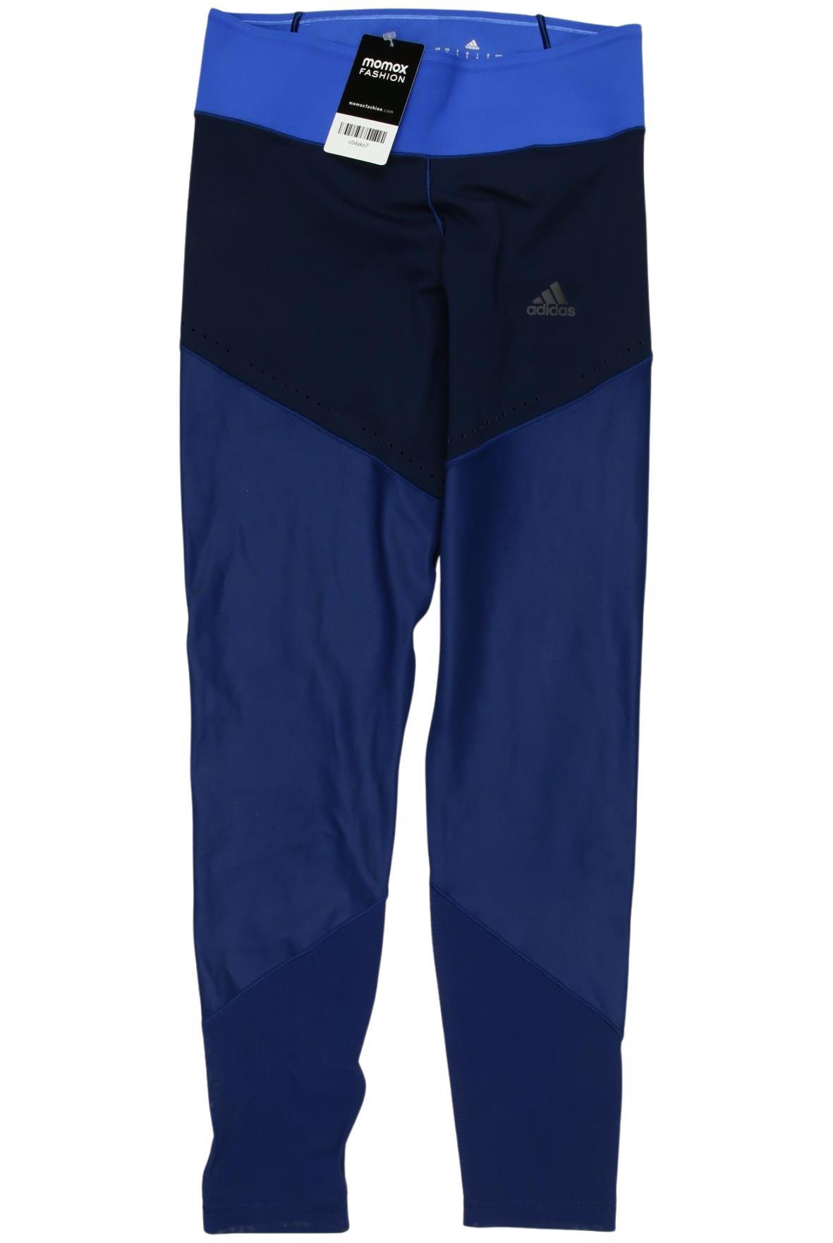

adidas Damen Stoffhose, marineblau, Gr. 0