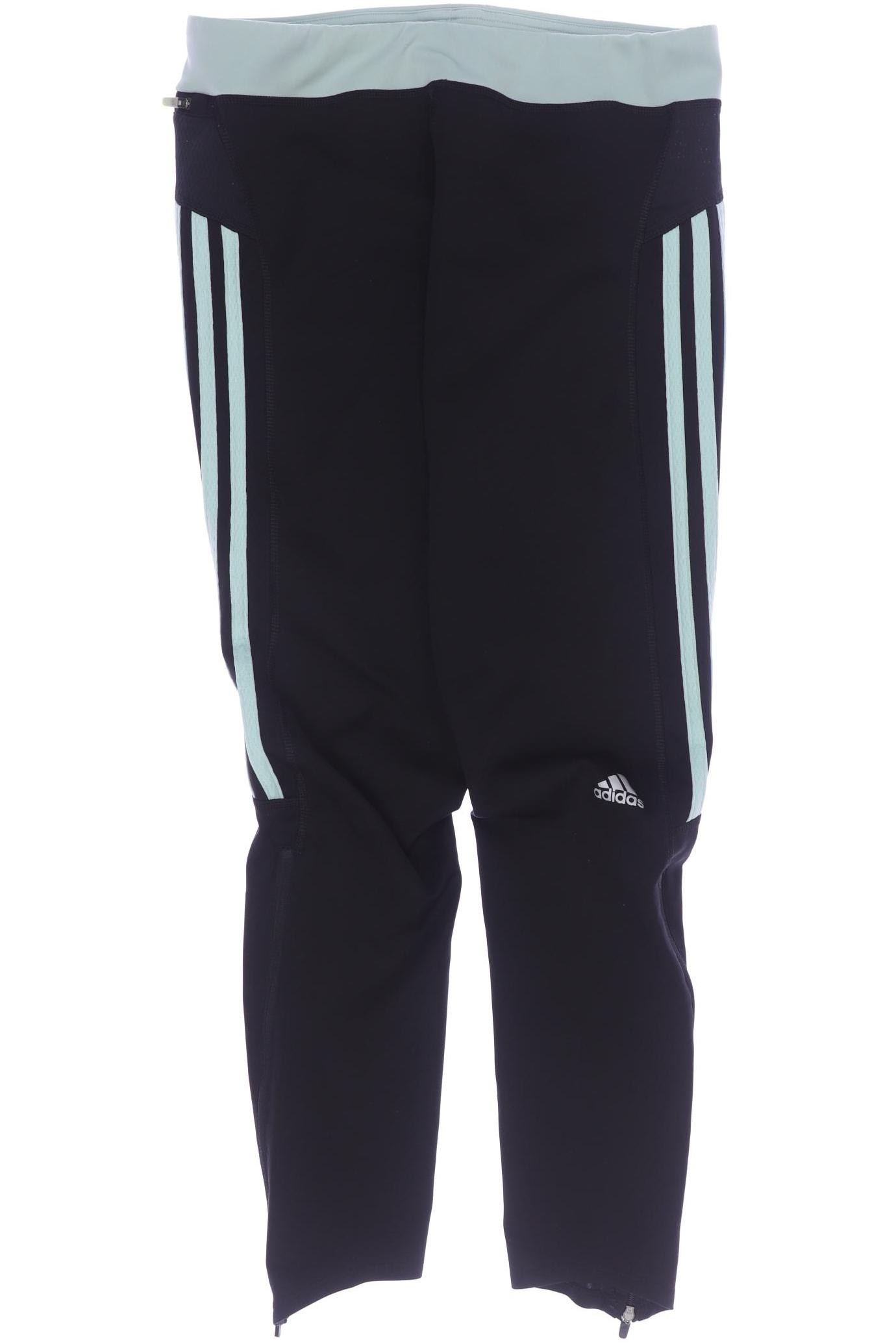 

adidas Damen Stoffhose, schwarz, Gr. 40