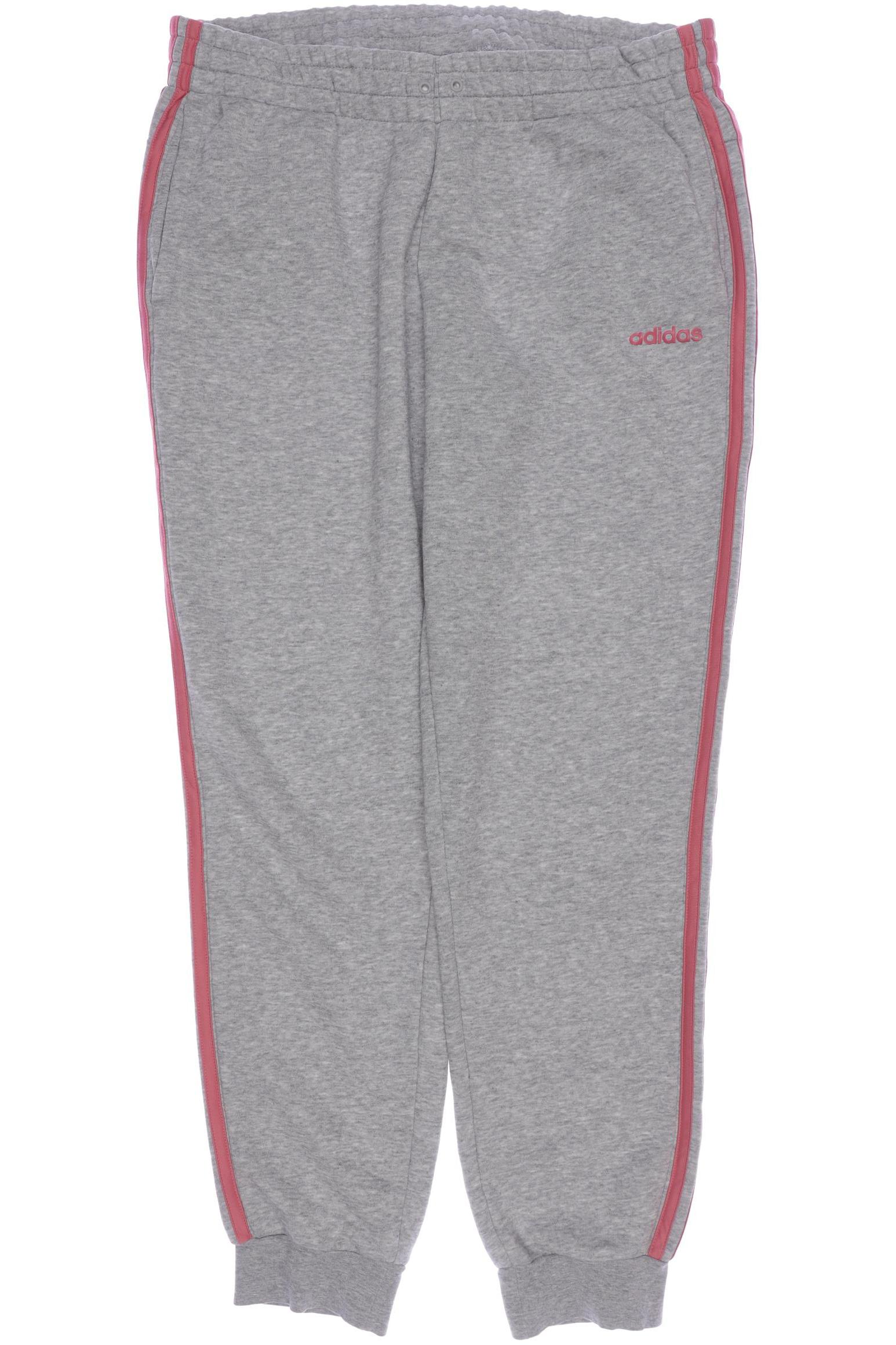 

adidas Damen Stoffhose, grau, Gr. 0