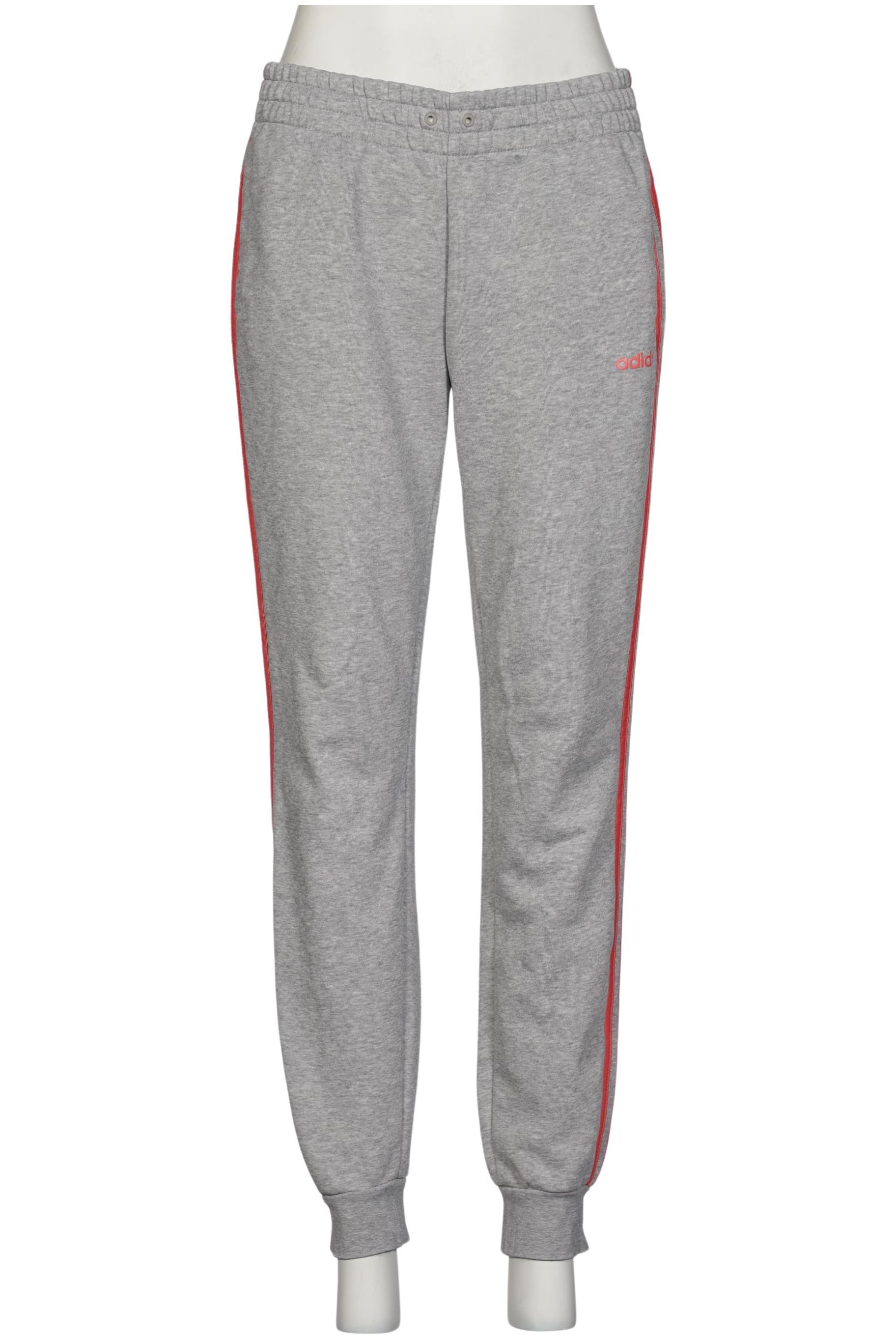 

adidas Damen Stoffhose, grau, Gr. 0