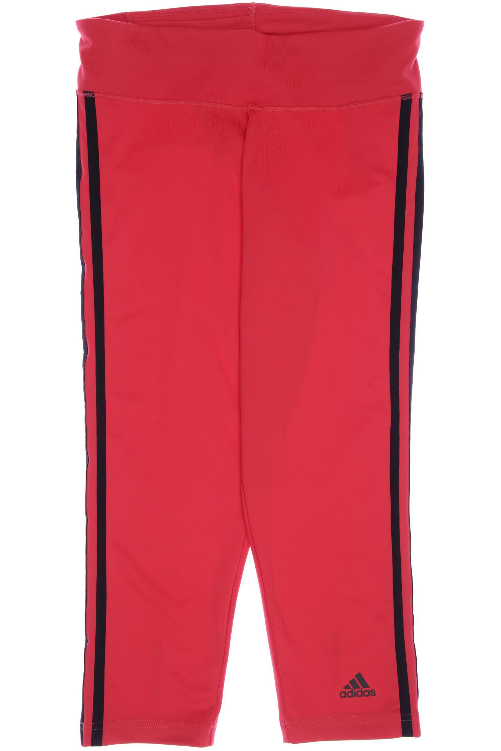

adidas Damen Stoffhose, rot, Gr. 0