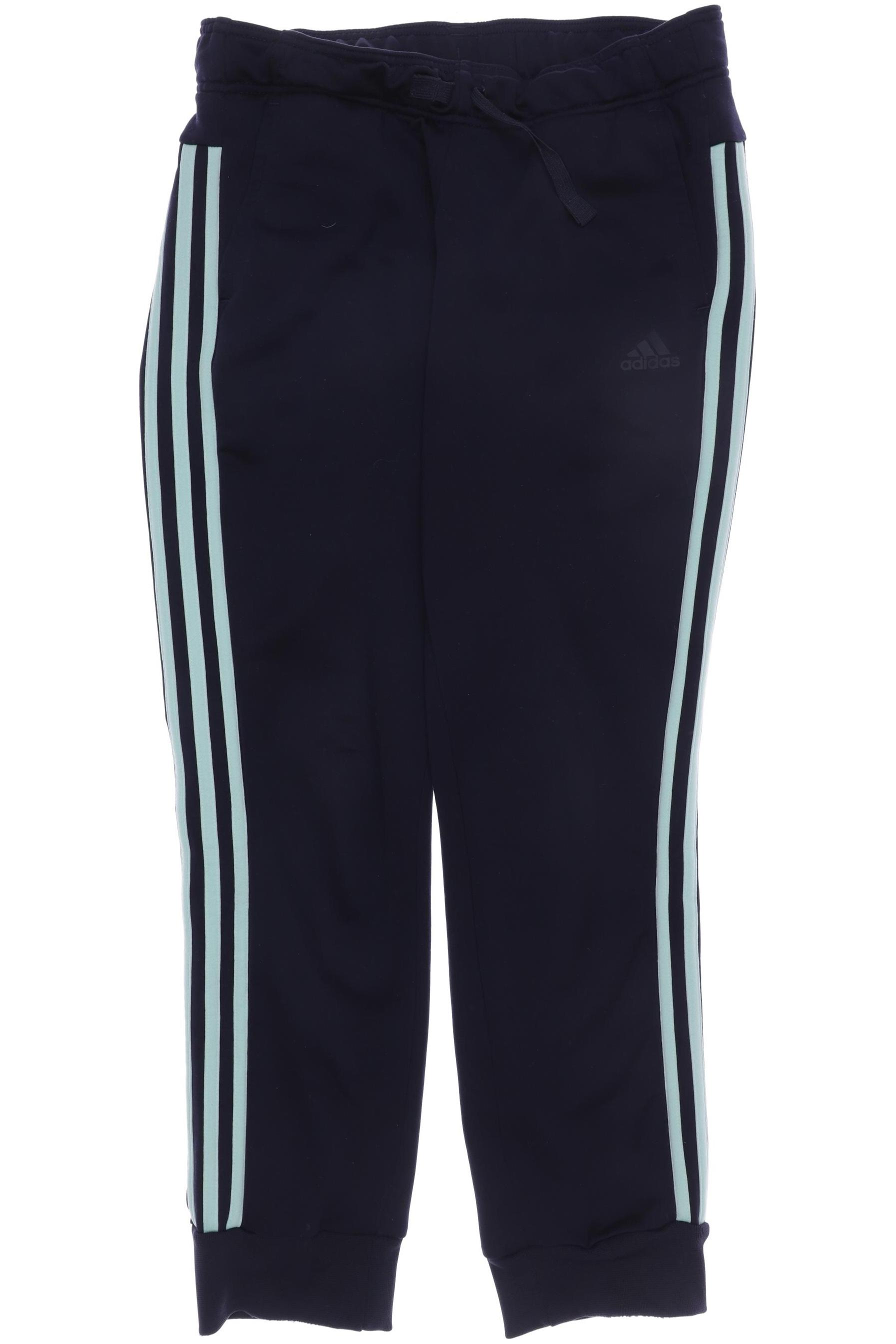 

adidas Damen Stoffhose, marineblau, Gr. 0