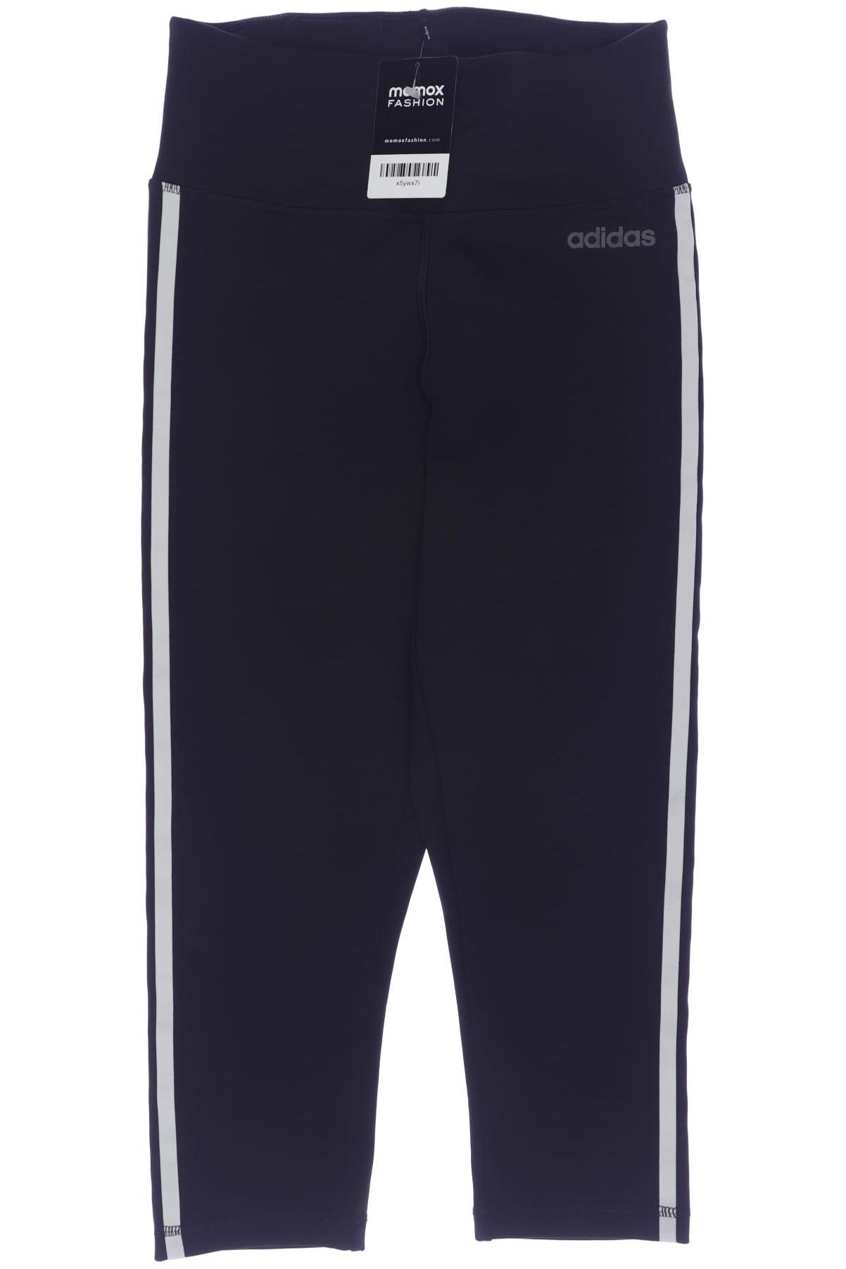 

adidas Damen Stoffhose, schwarz, Gr. 0
