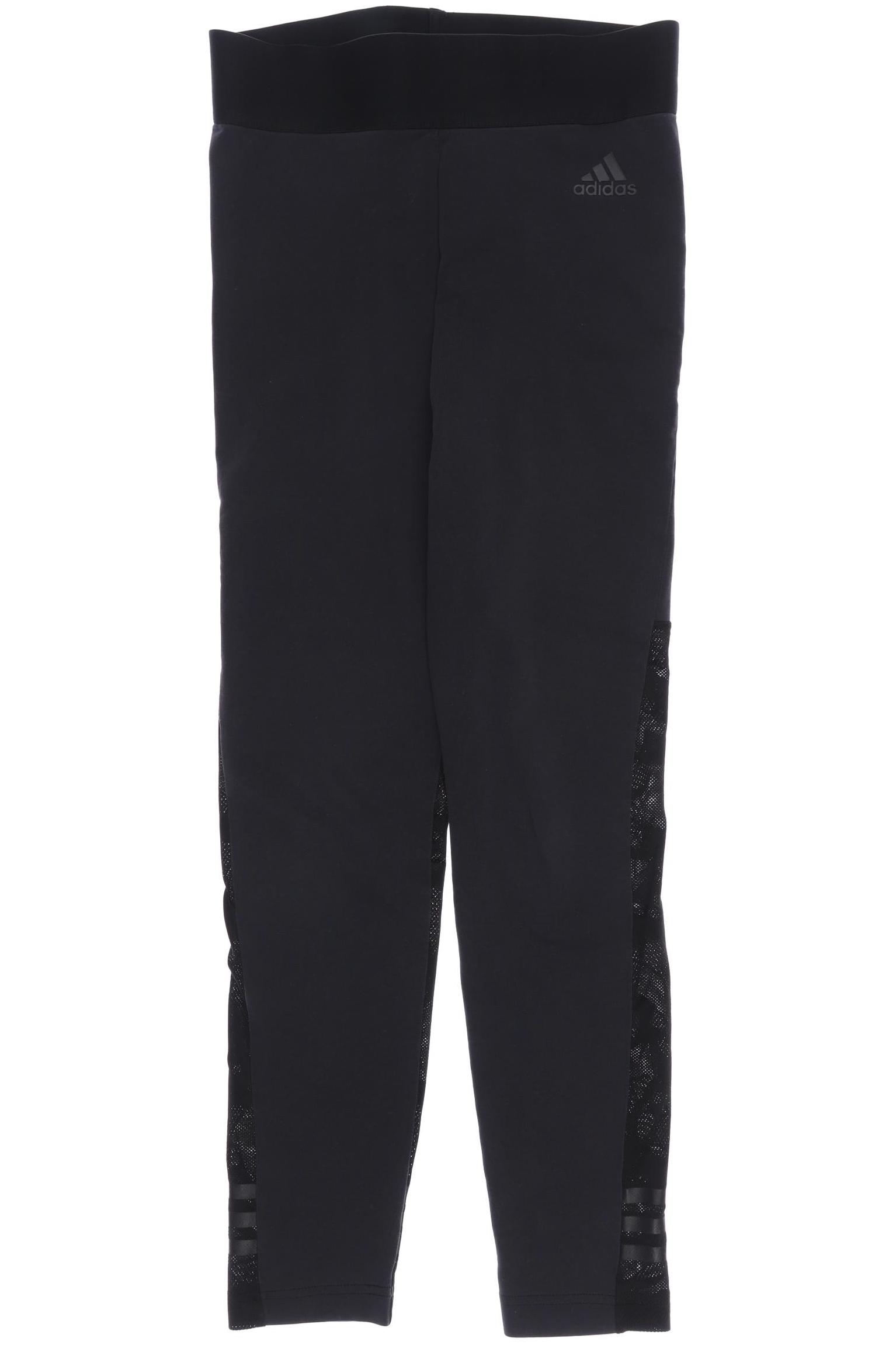 

adidas Damen Stoffhose, schwarz, Gr. 0