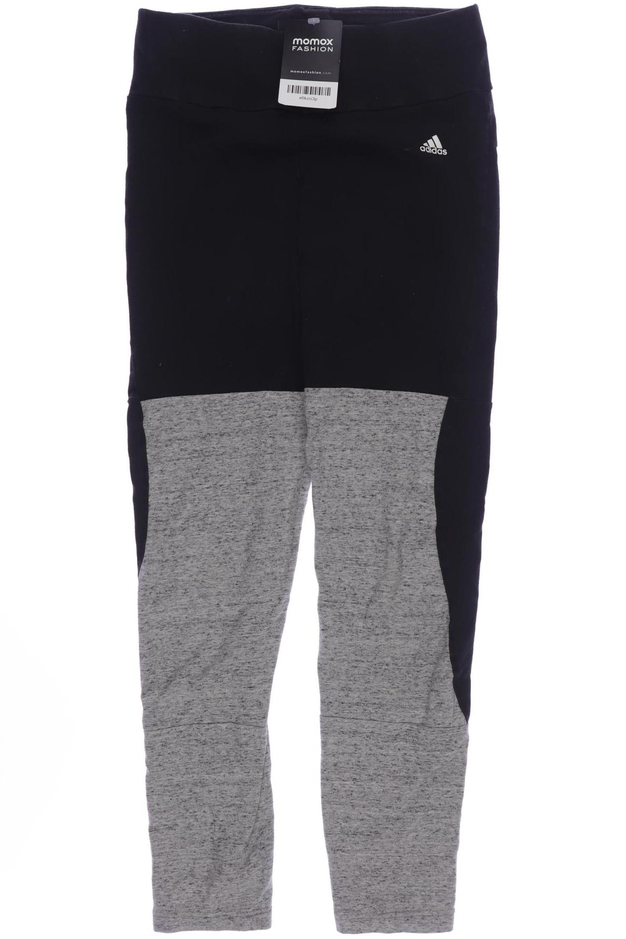 

adidas Damen Stoffhose, schwarz, Gr. 24