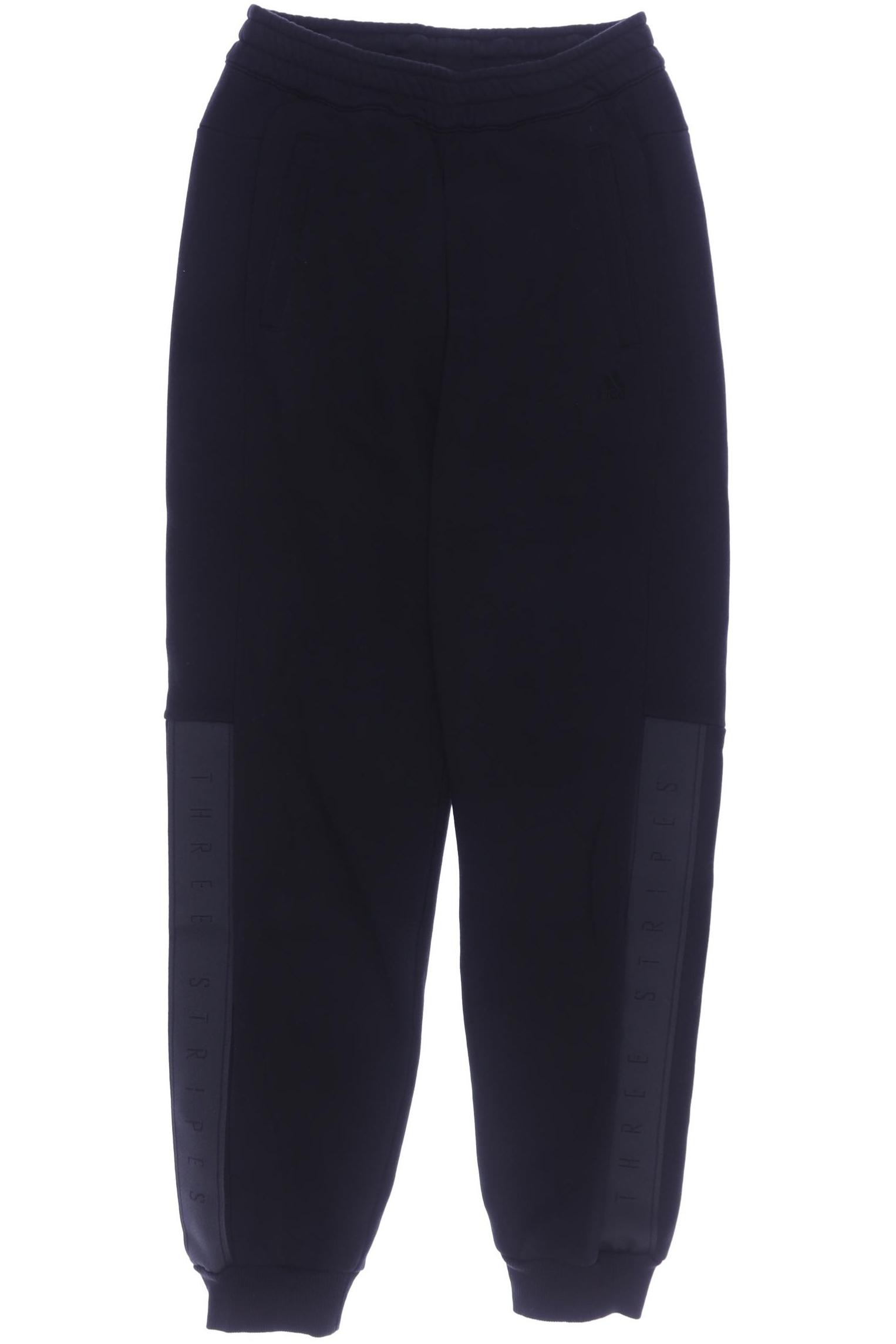 

adidas Damen Stoffhose, schwarz, Gr. 0
