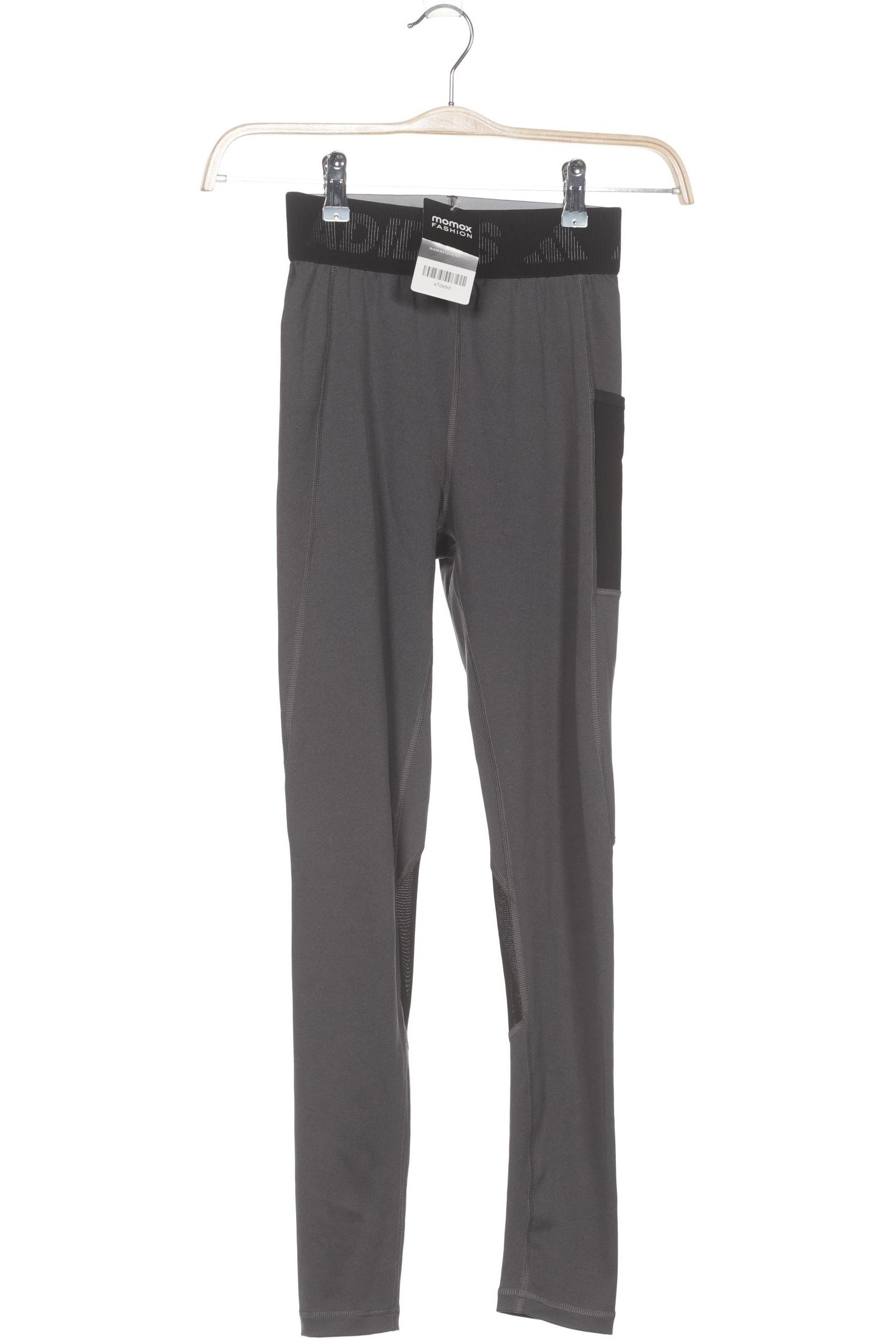 

adidas Damen Stoffhose, grau, Gr. 0