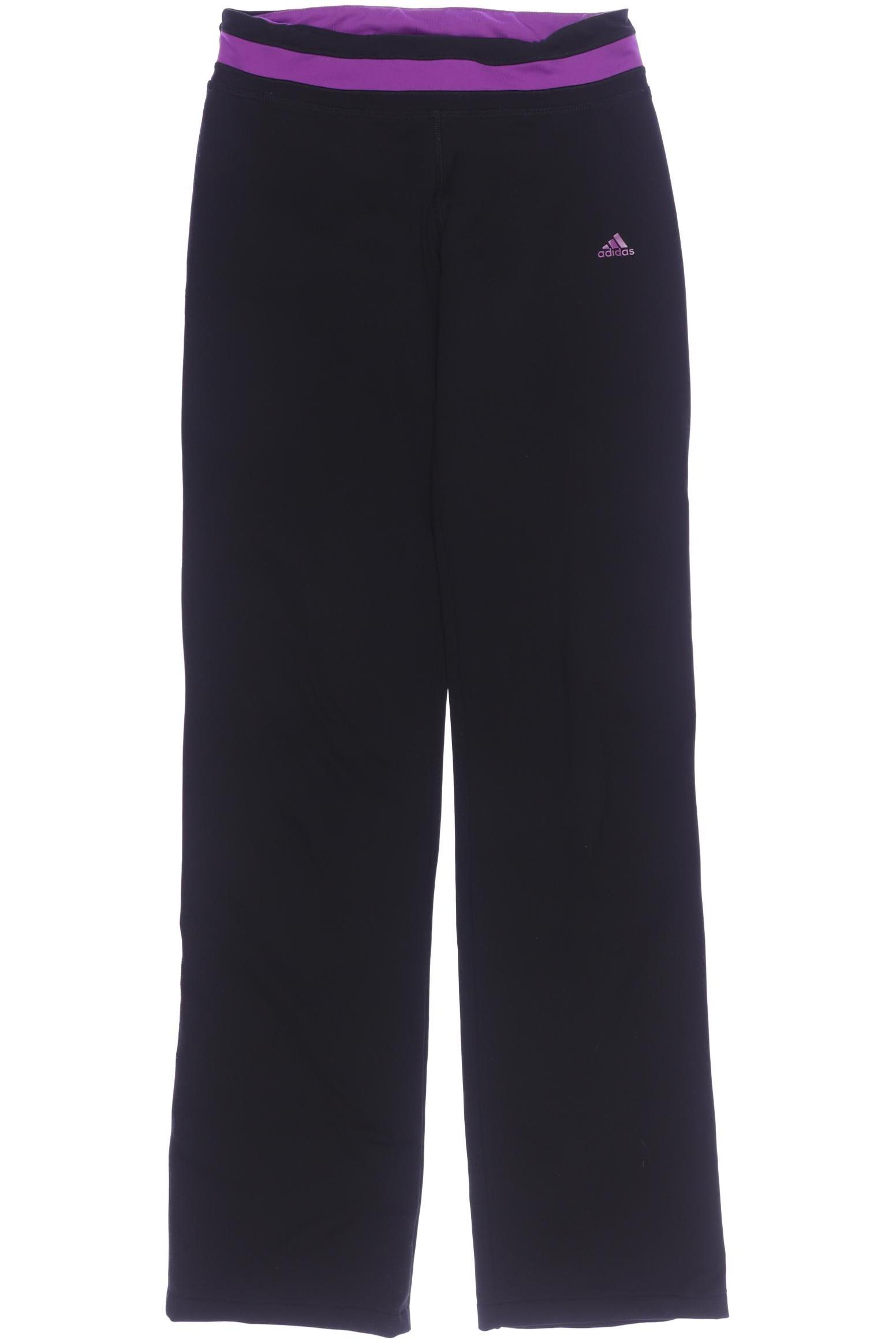 

adidas Damen Stoffhose, schwarz, Gr. 0