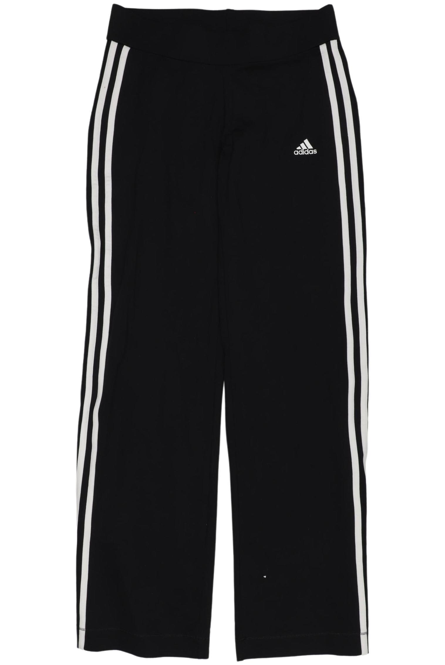 

adidas Damen Stoffhose, schwarz, Gr. 38