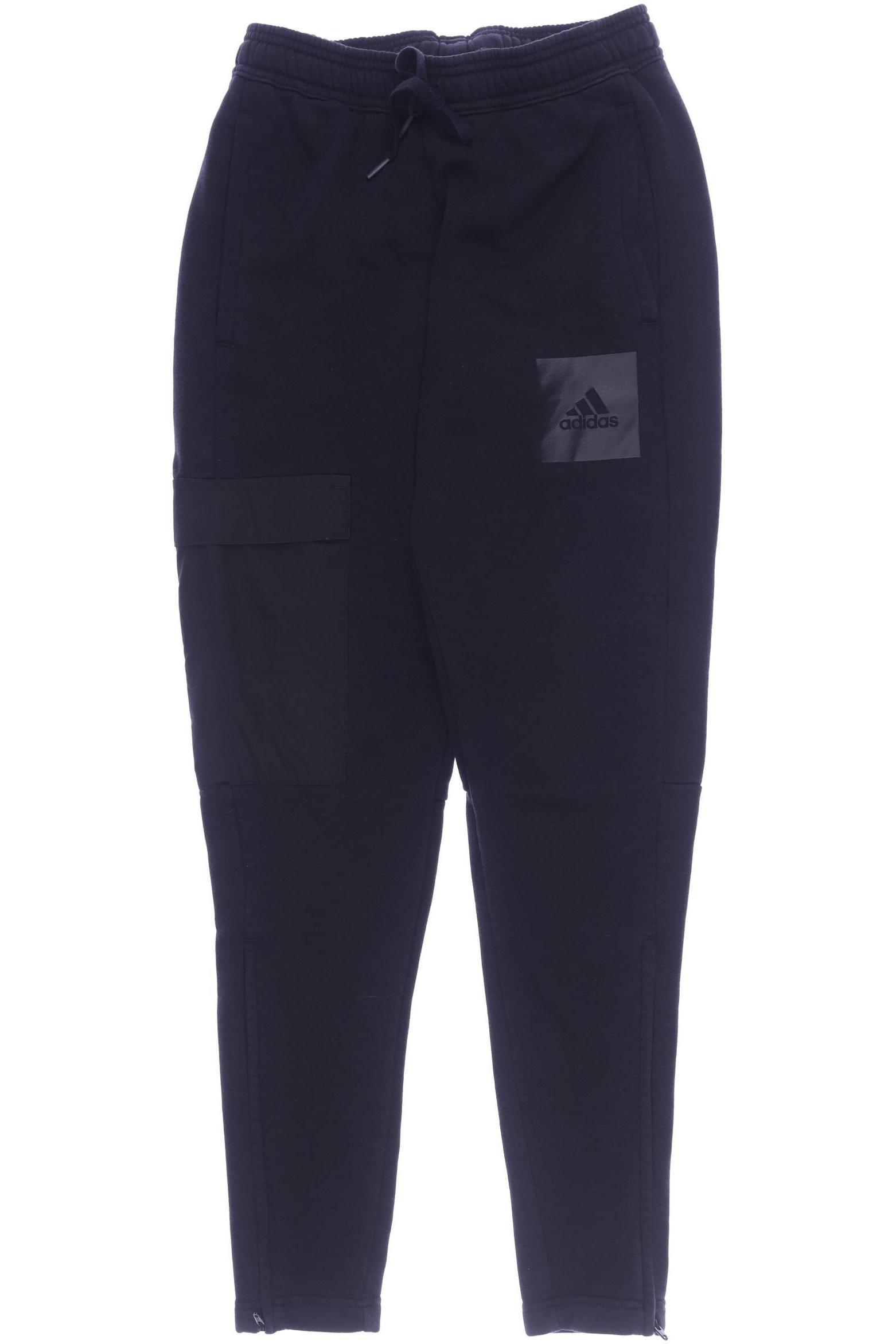 

adidas Damen Stoffhose, schwarz, Gr. 0