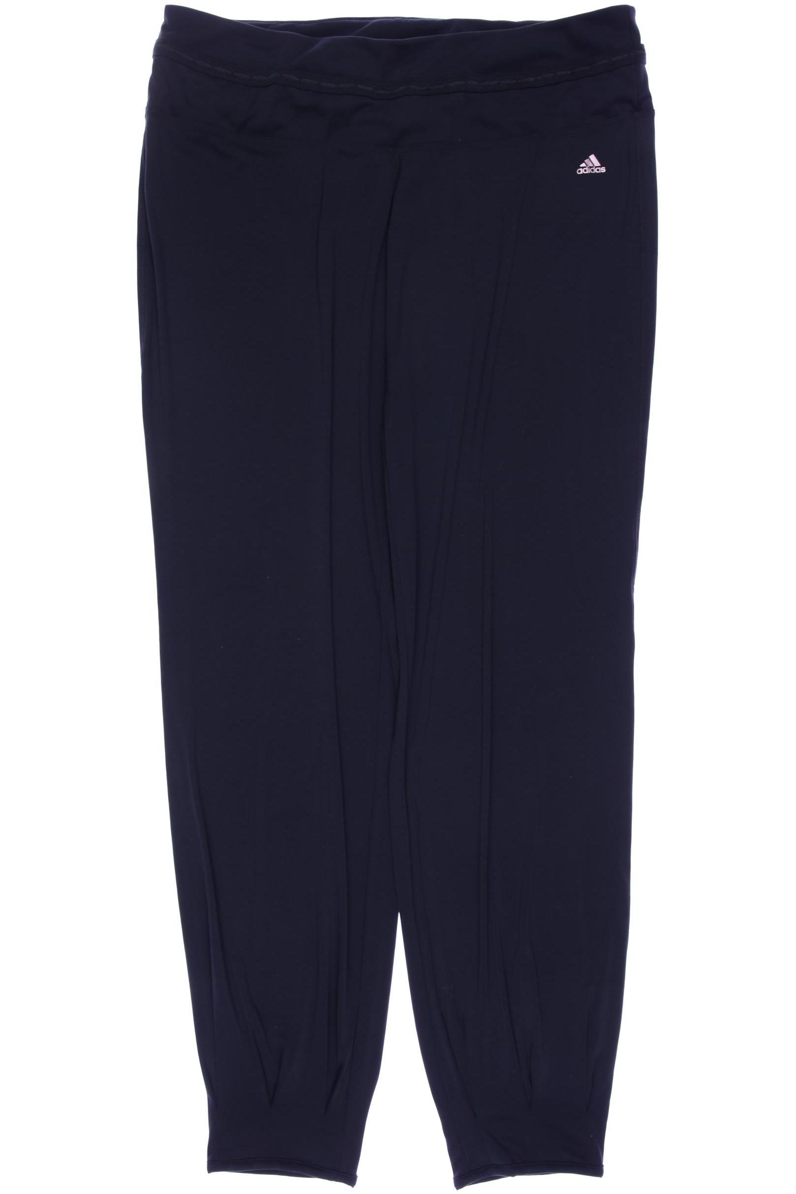 

adidas Damen Stoffhose, grau, Gr. 44