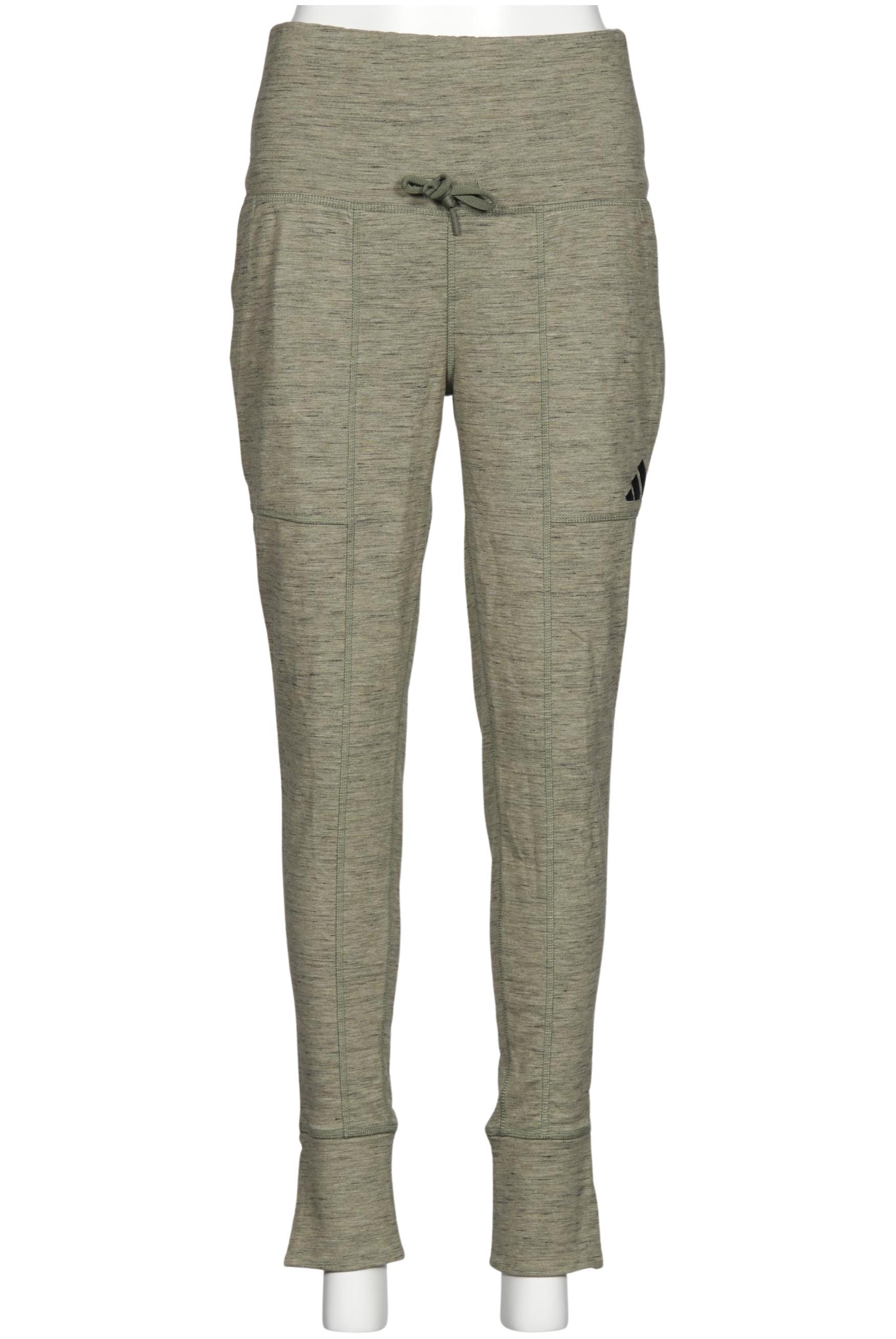 

adidas Damen Stoffhose, grün, Gr. 0