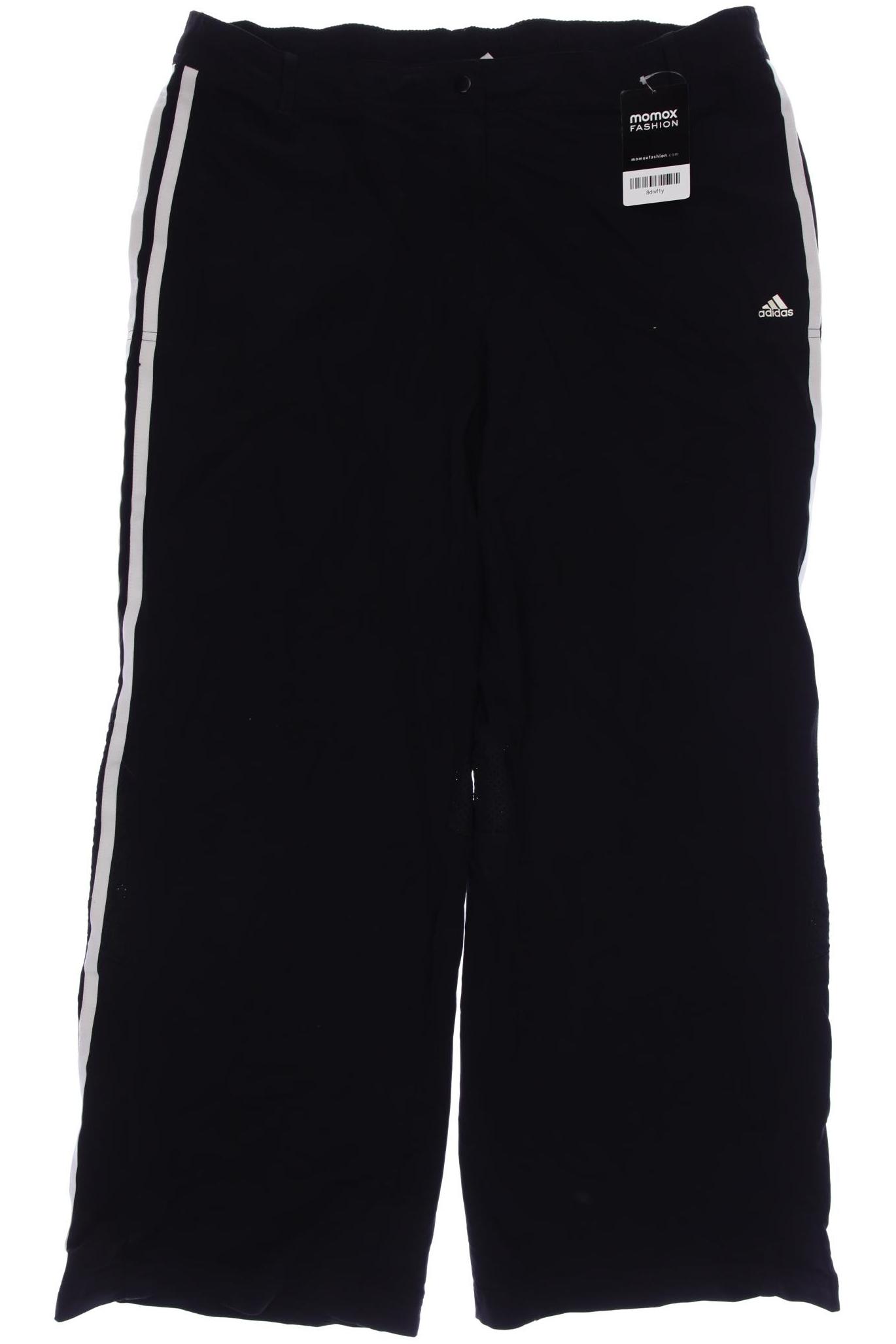 

adidas Damen Stoffhose, schwarz, Gr. 44