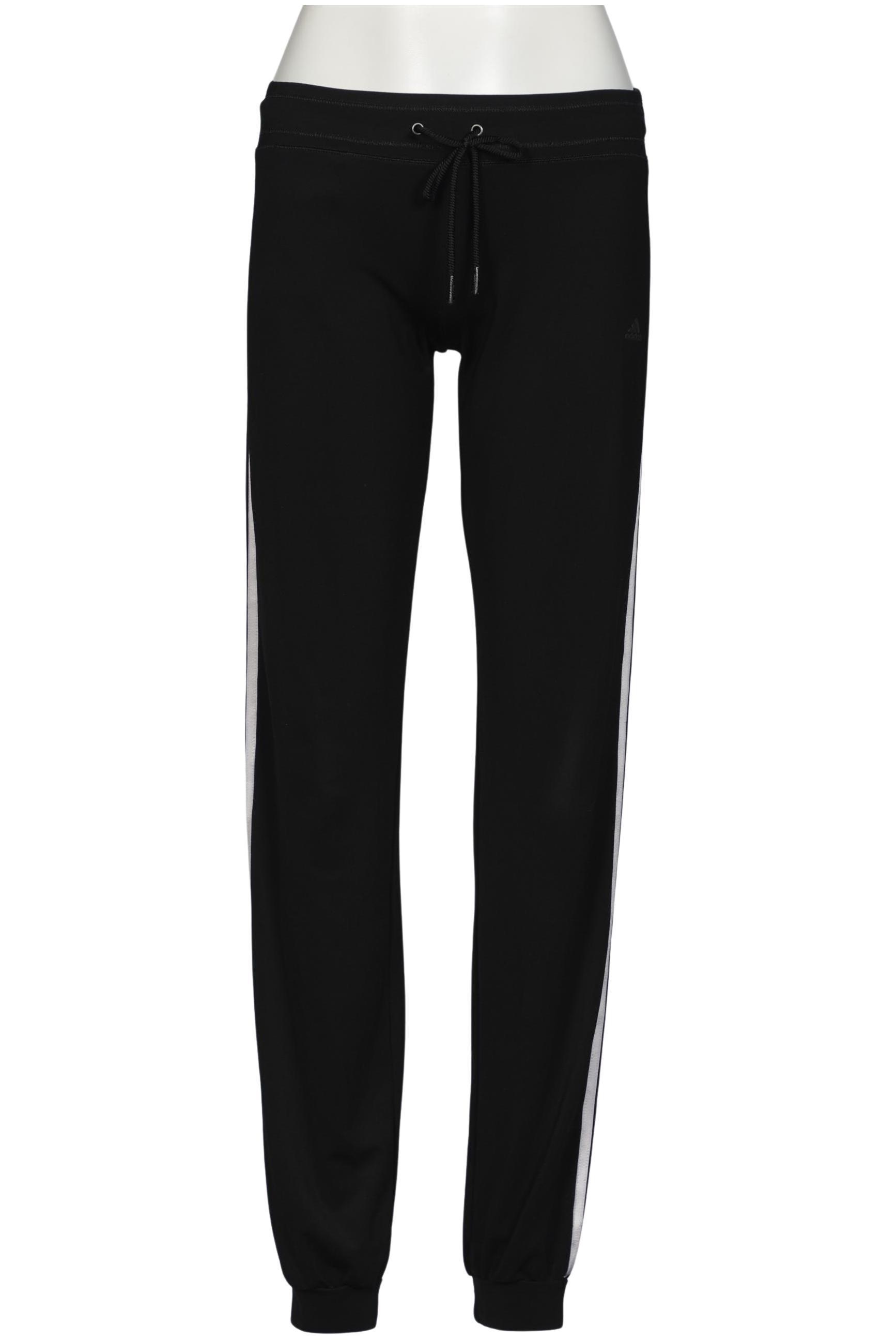 

adidas Damen Stoffhose, schwarz, Gr. 0