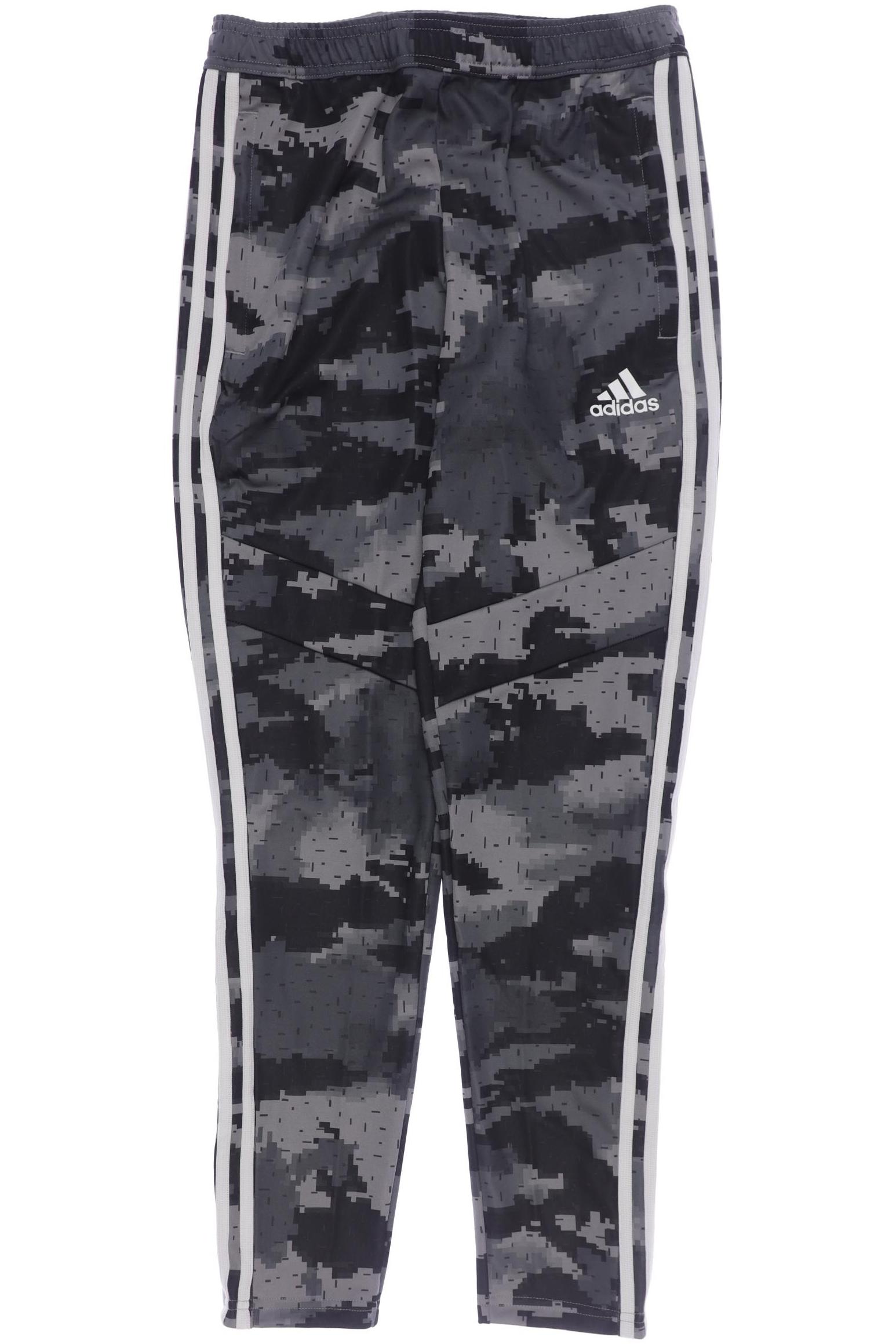 

adidas Damen Stoffhose, grau, Gr. 0