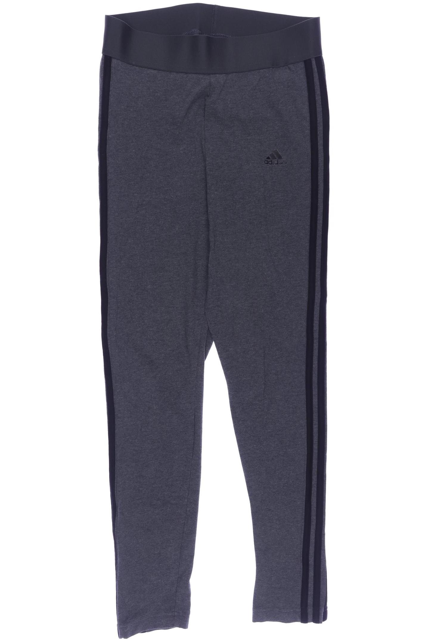 

adidas Damen Stoffhose, grau, Gr. 0