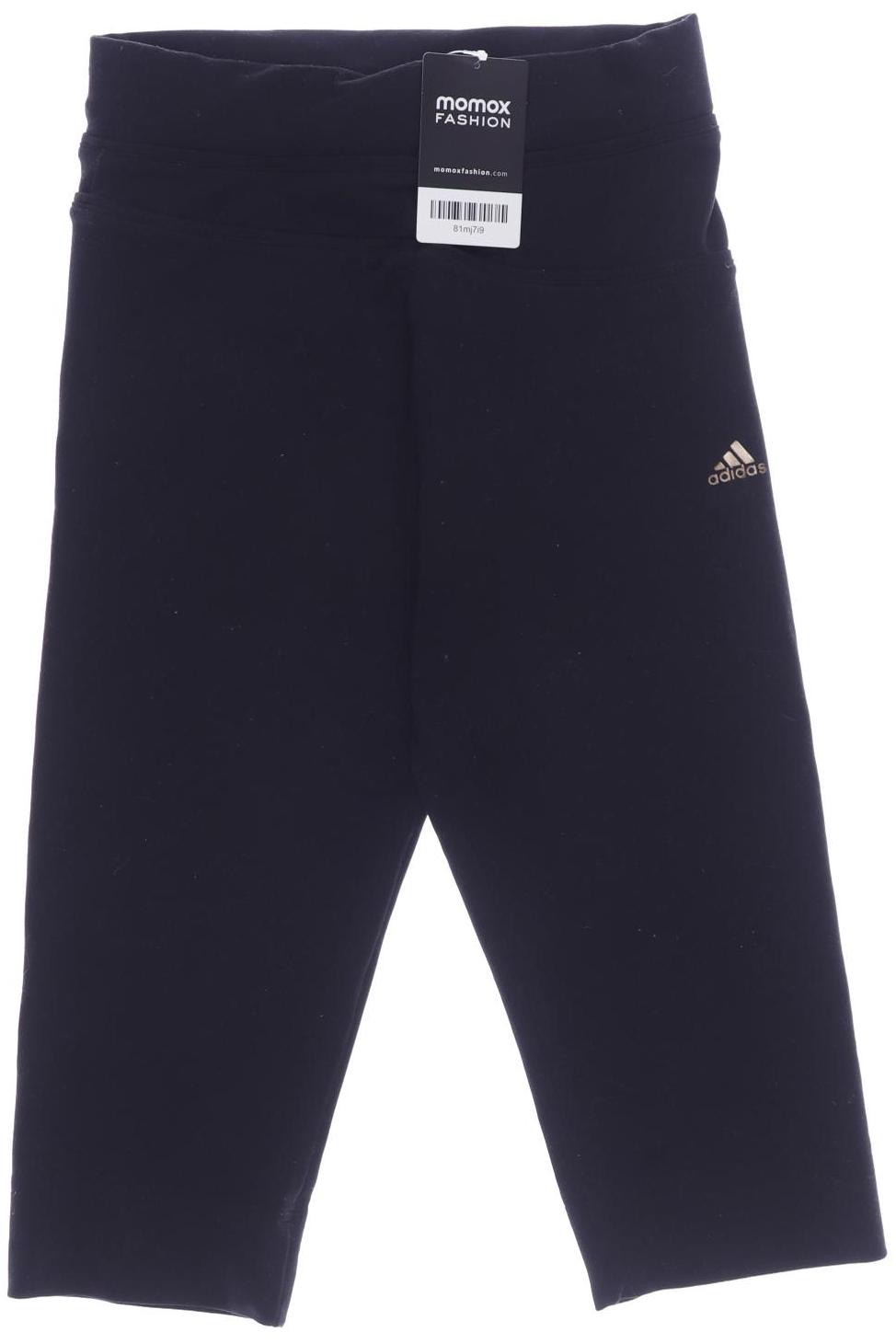 

adidas Damen Stoffhose, schwarz, Gr. 34