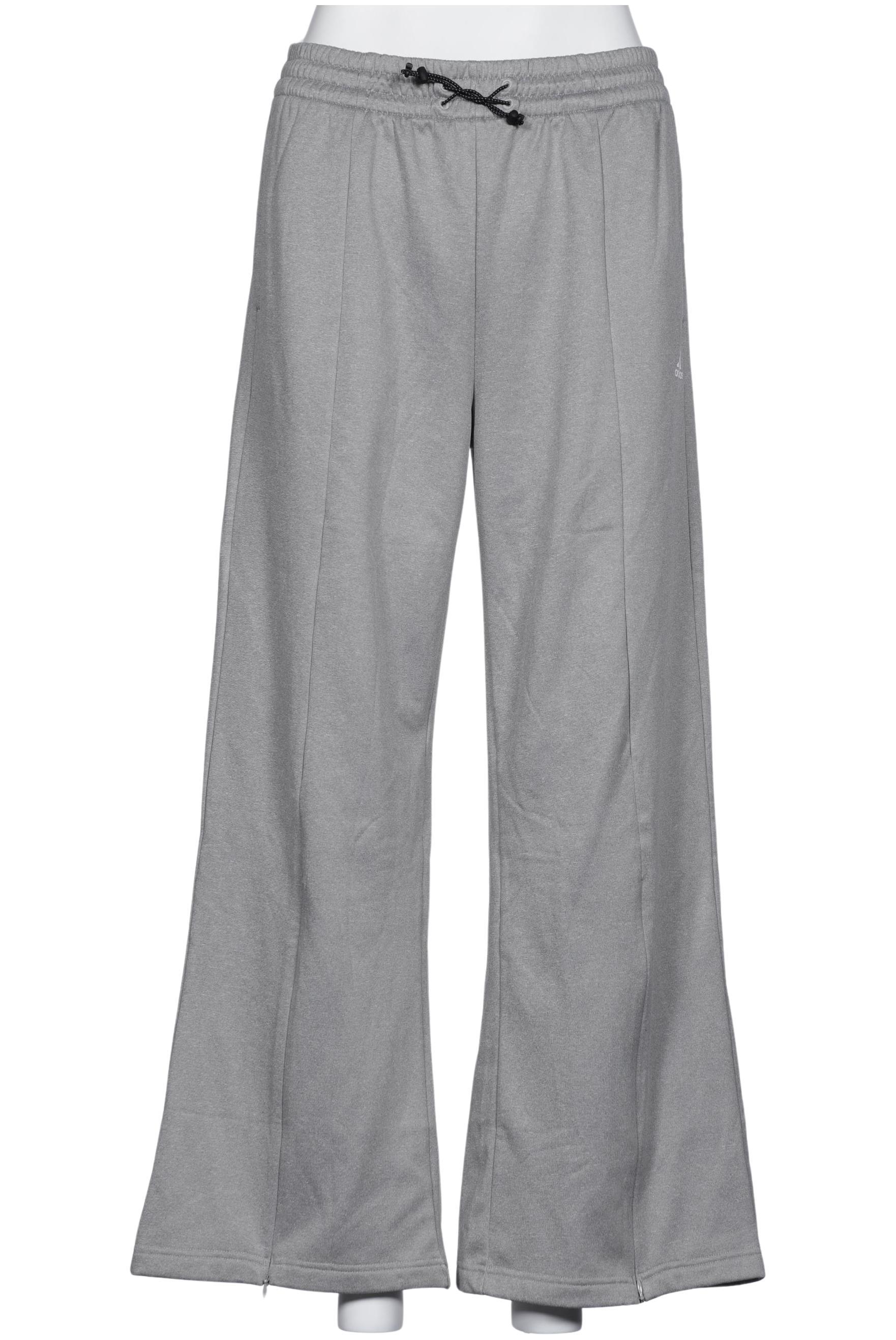 

adidas Damen Stoffhose, grau, Gr. 31