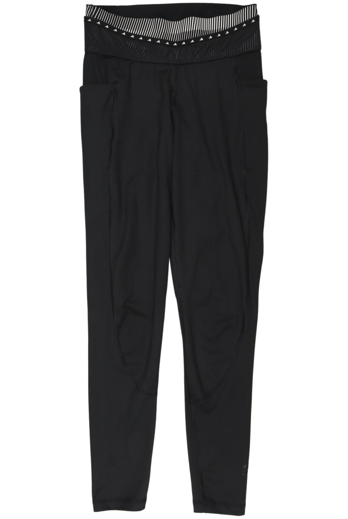 

adidas Damen Stoffhose, schwarz, Gr. 0
