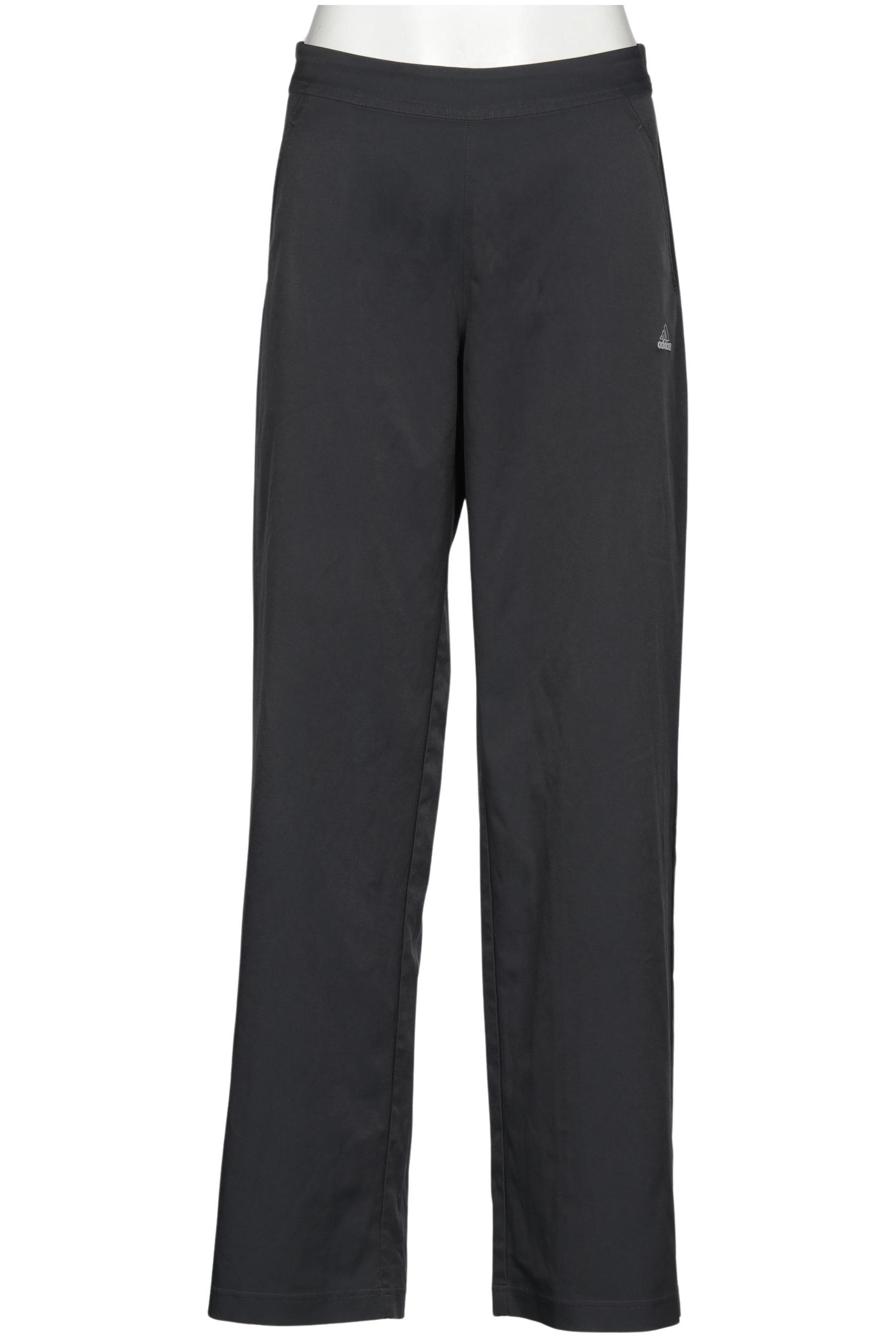 

adidas Damen Stoffhose, grau, Gr. 40