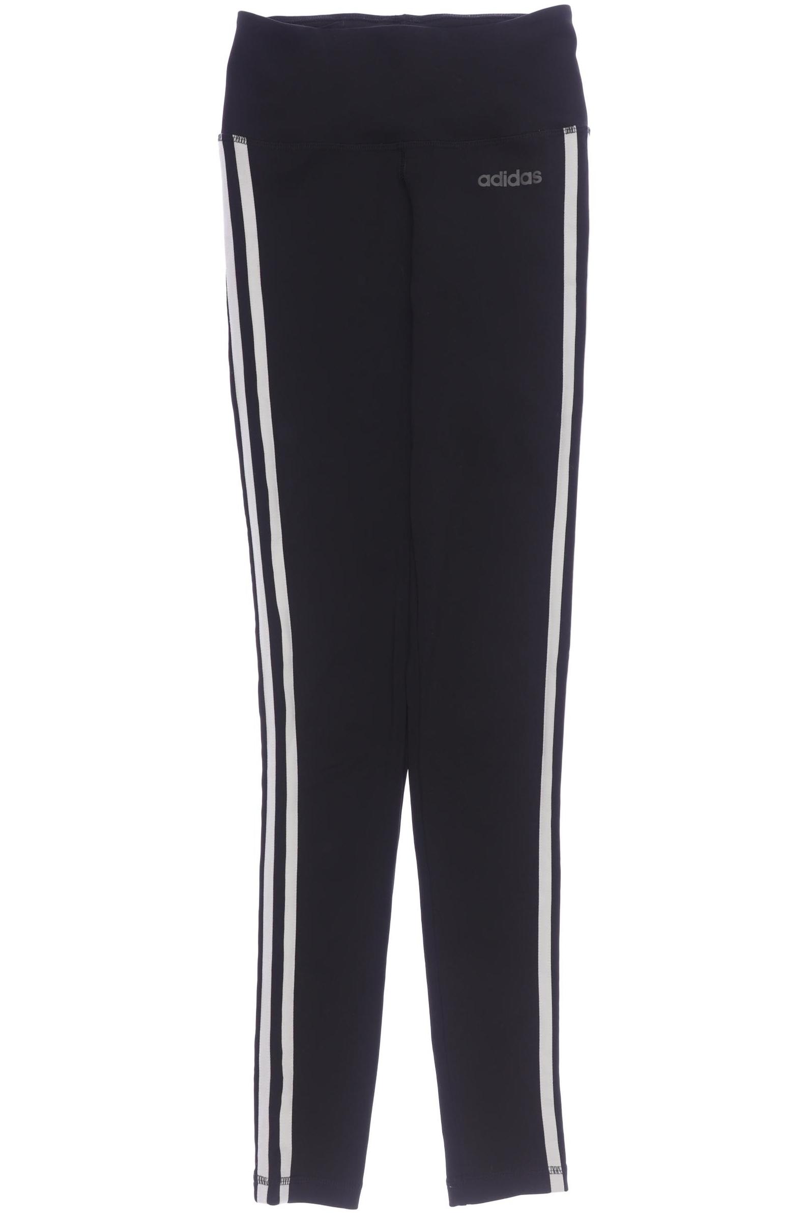 

adidas Damen Stoffhose, schwarz, Gr. 0