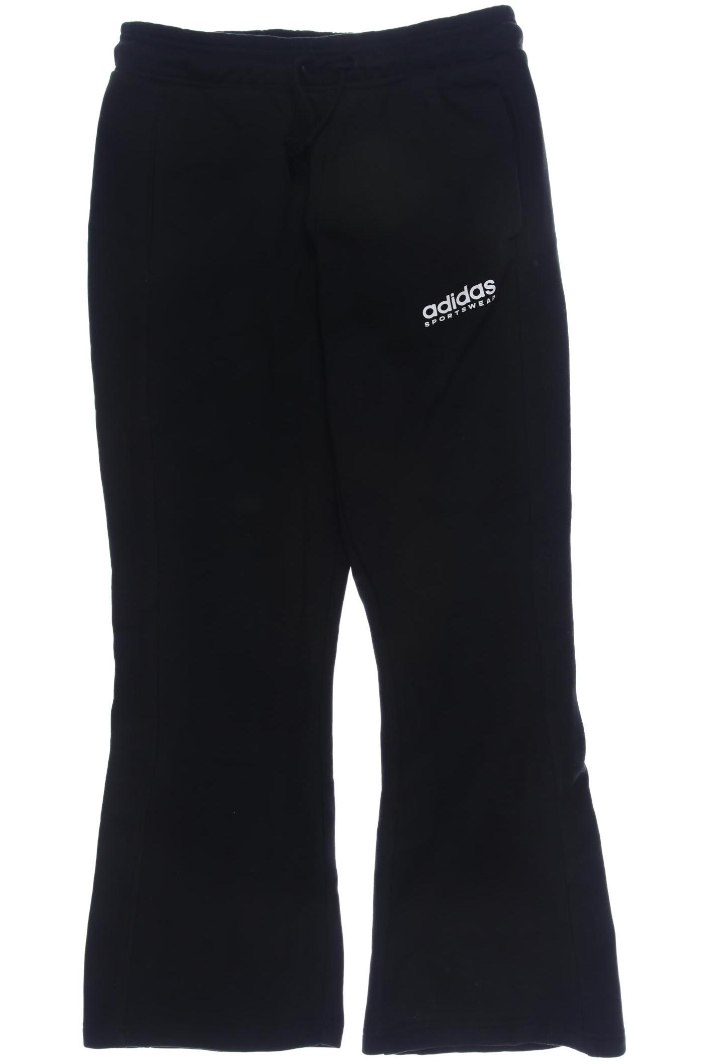

adidas Damen Stoffhose, schwarz, Gr. 0