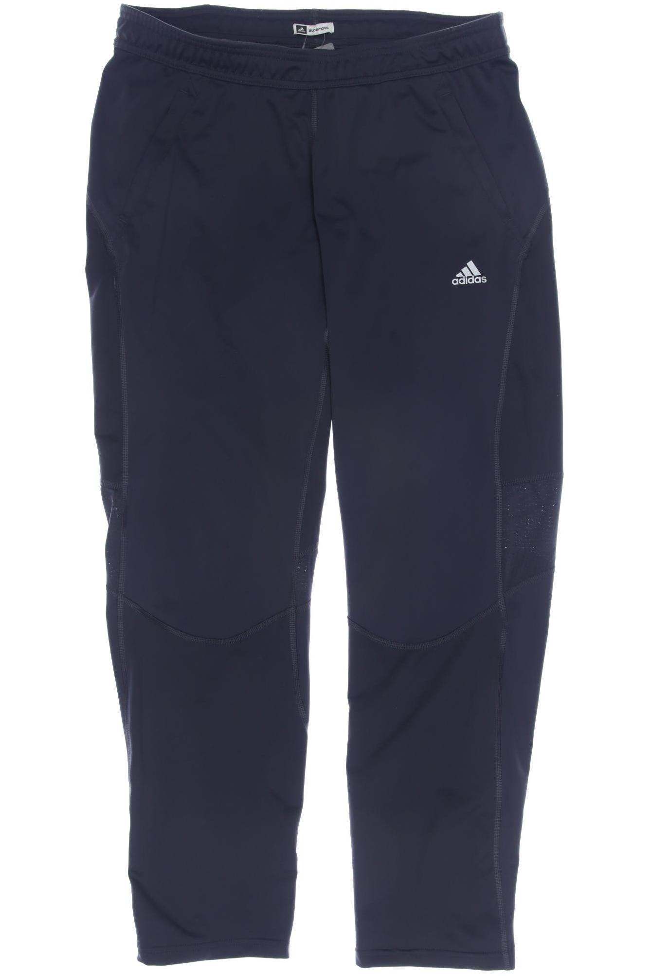 

adidas Damen Stoffhose, grau, Gr. 40