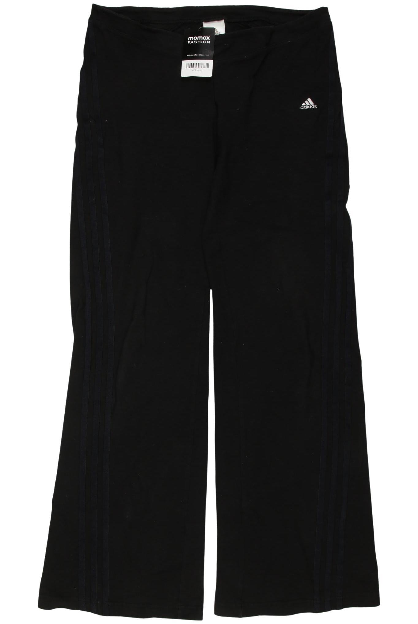 

adidas Damen Stoffhose, schwarz, Gr. 40