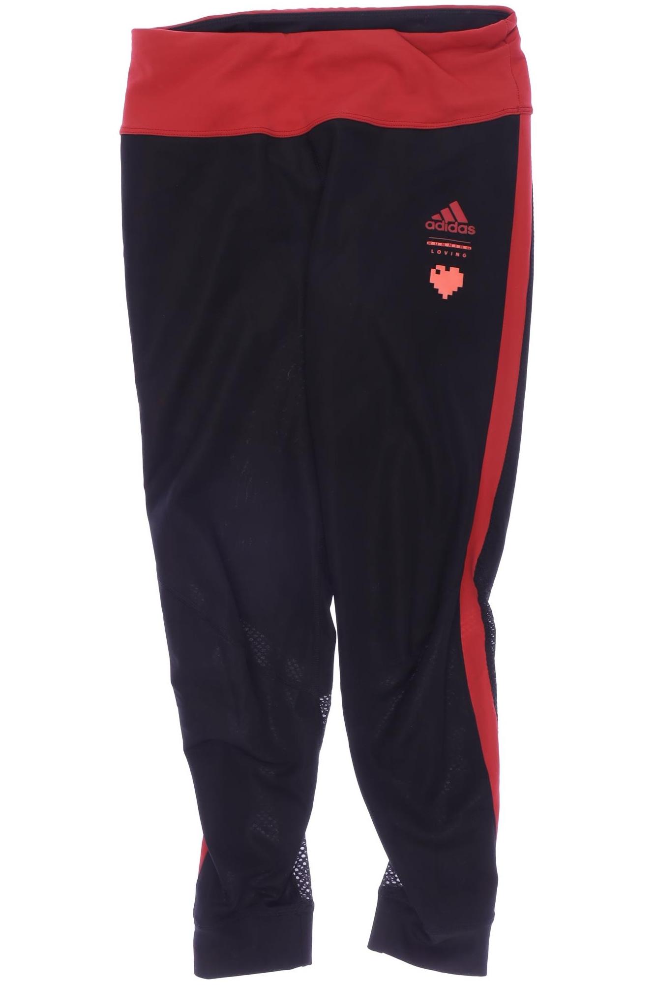 

adidas Damen Stoffhose, schwarz, Gr. 0