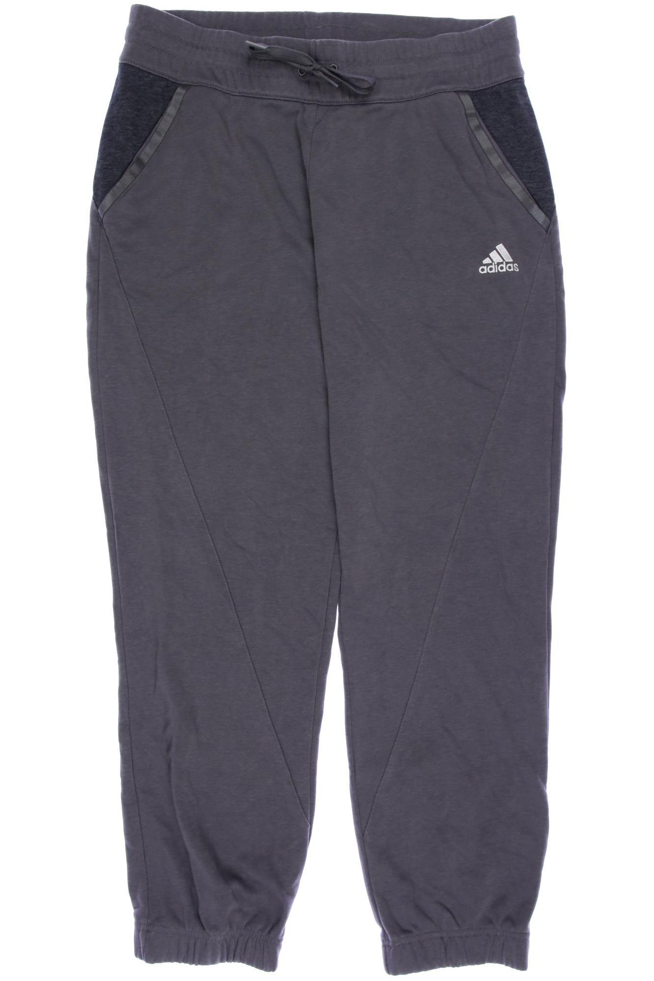 

adidas Damen Stoffhose, grau, Gr. 31