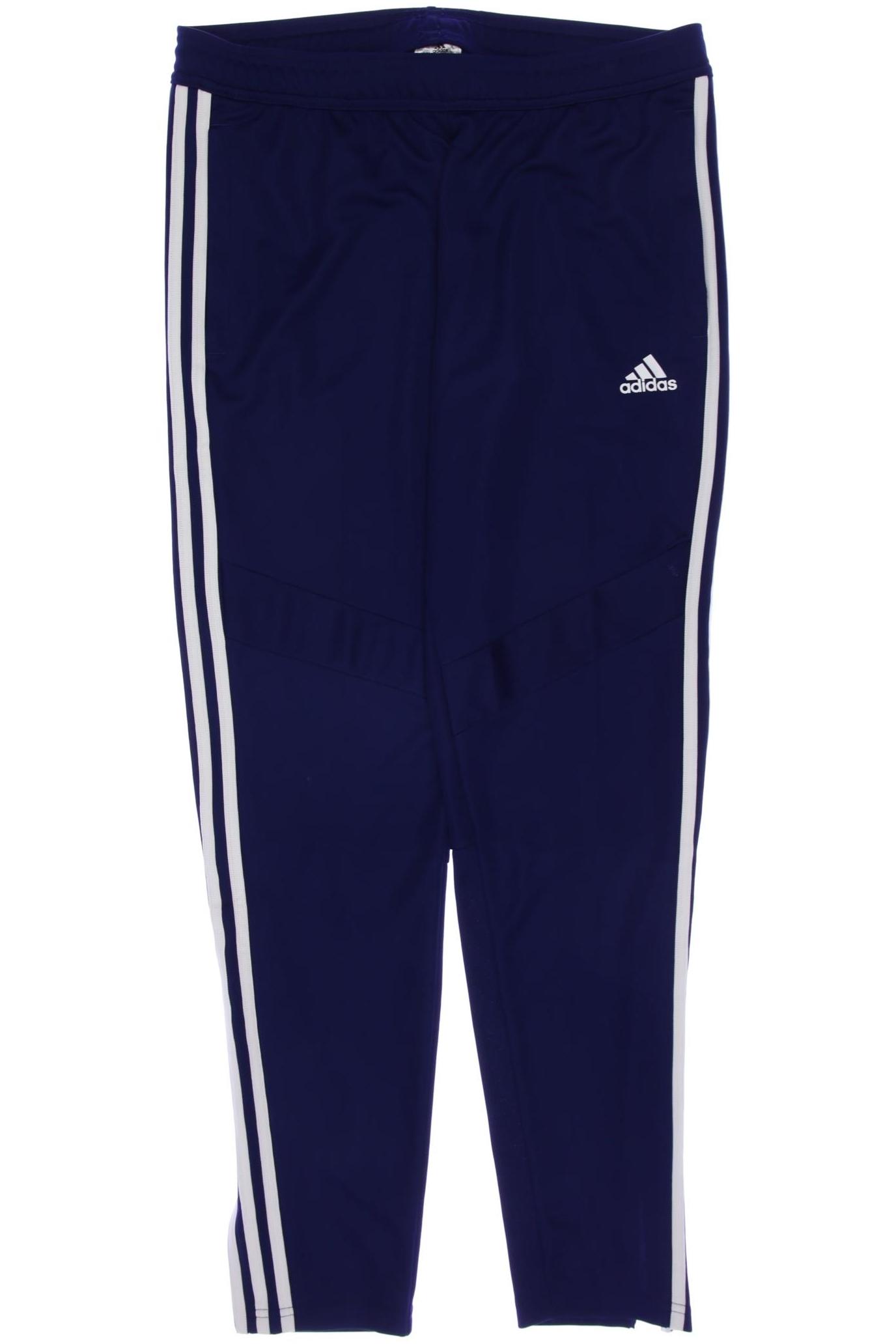 

adidas Damen Stoffhose, marineblau, Gr. 0