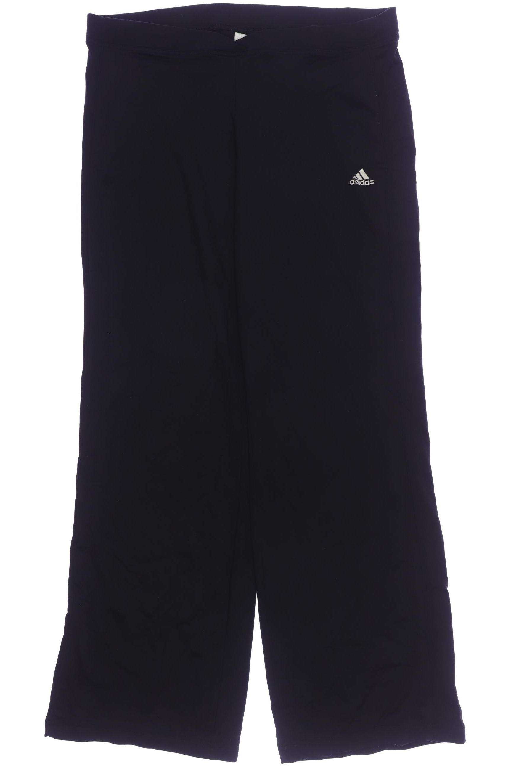 

adidas Damen Stoffhose, schwarz, Gr. 40